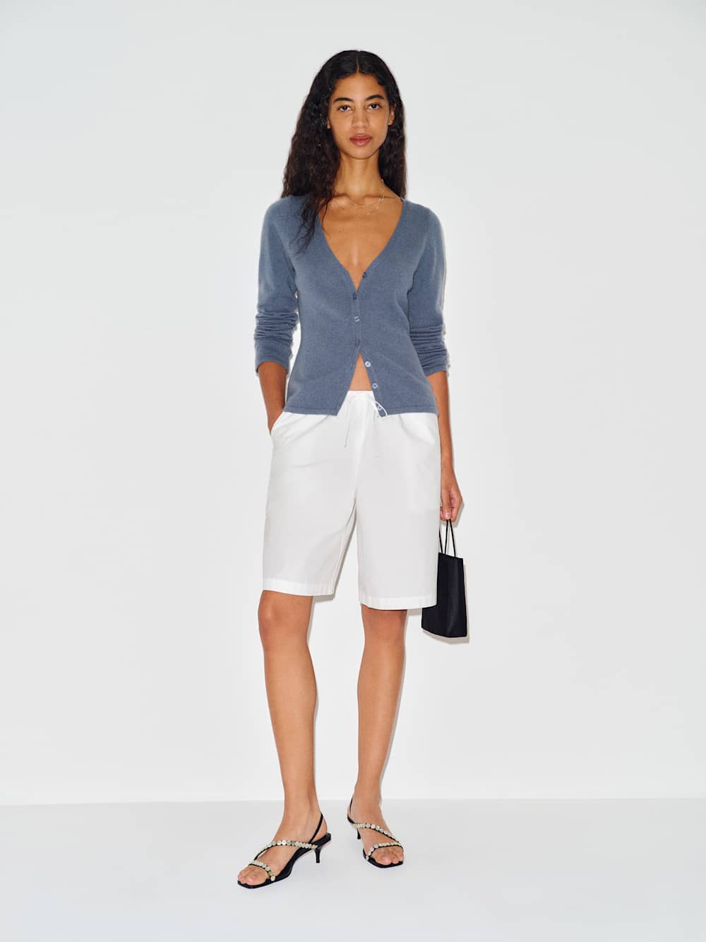 Bloom Cashmere V - Neck Cardigan