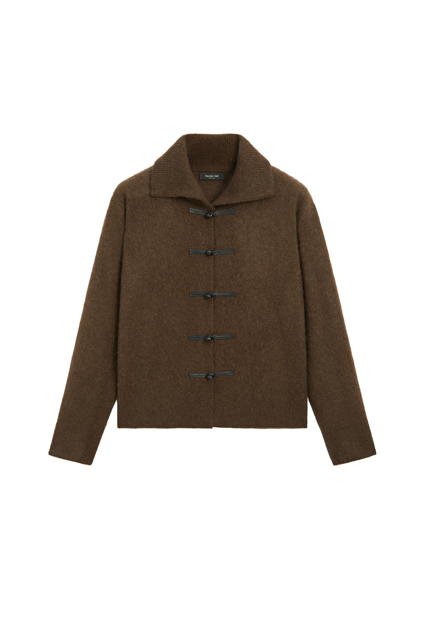 Wool Blend Toggle Cardigan