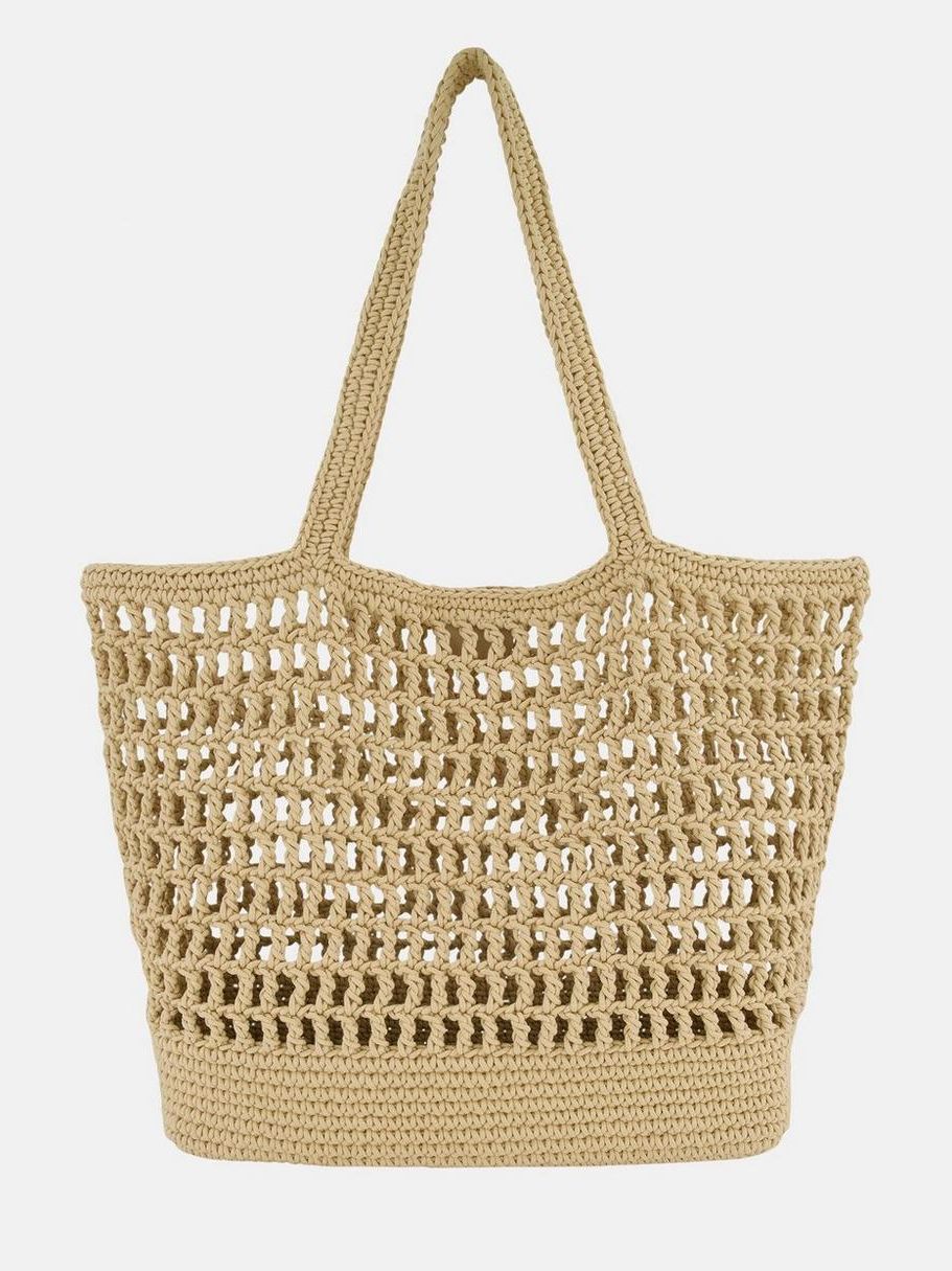Barcelona Cotton Crochet Large Tote