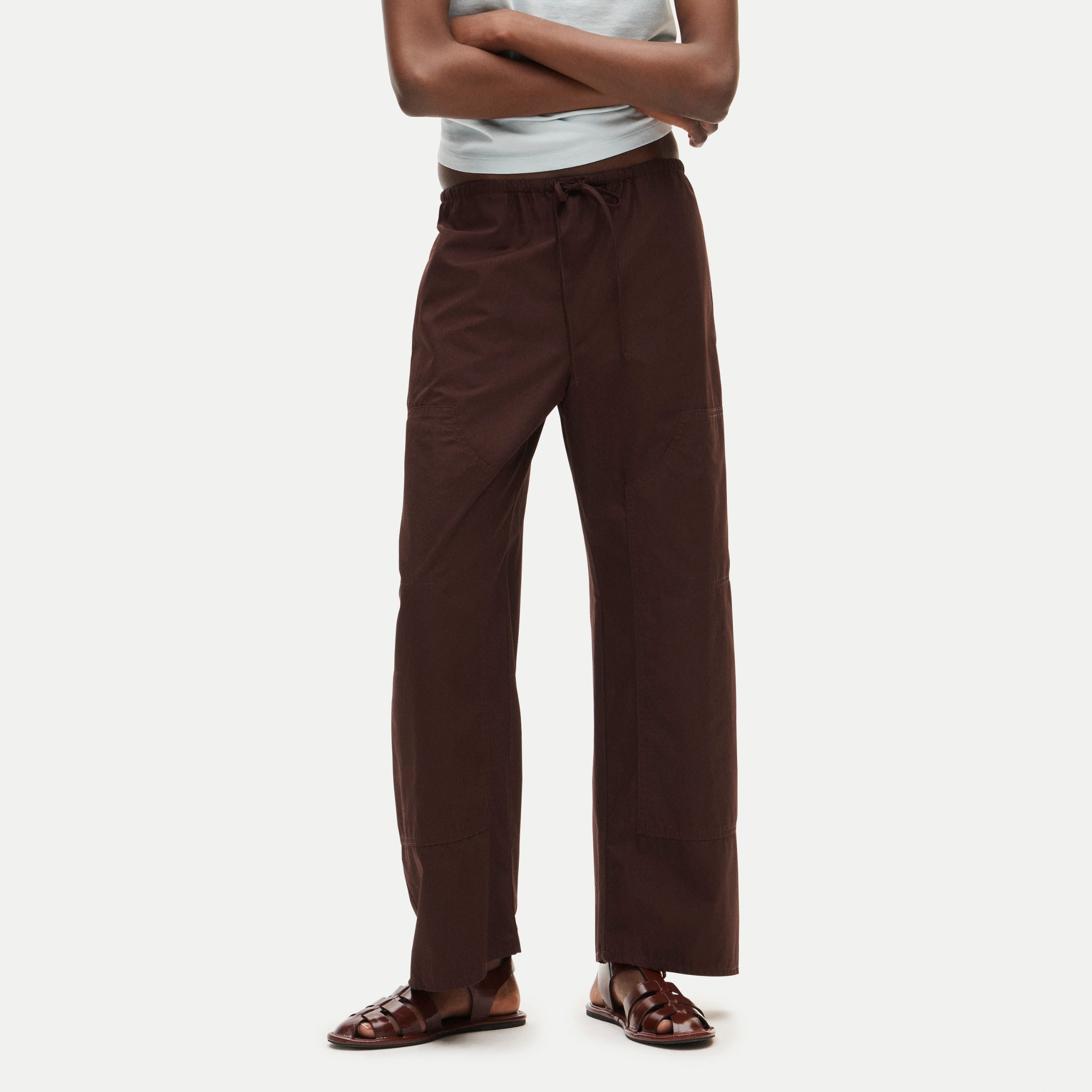 Luna Pant in Cotton Poplin