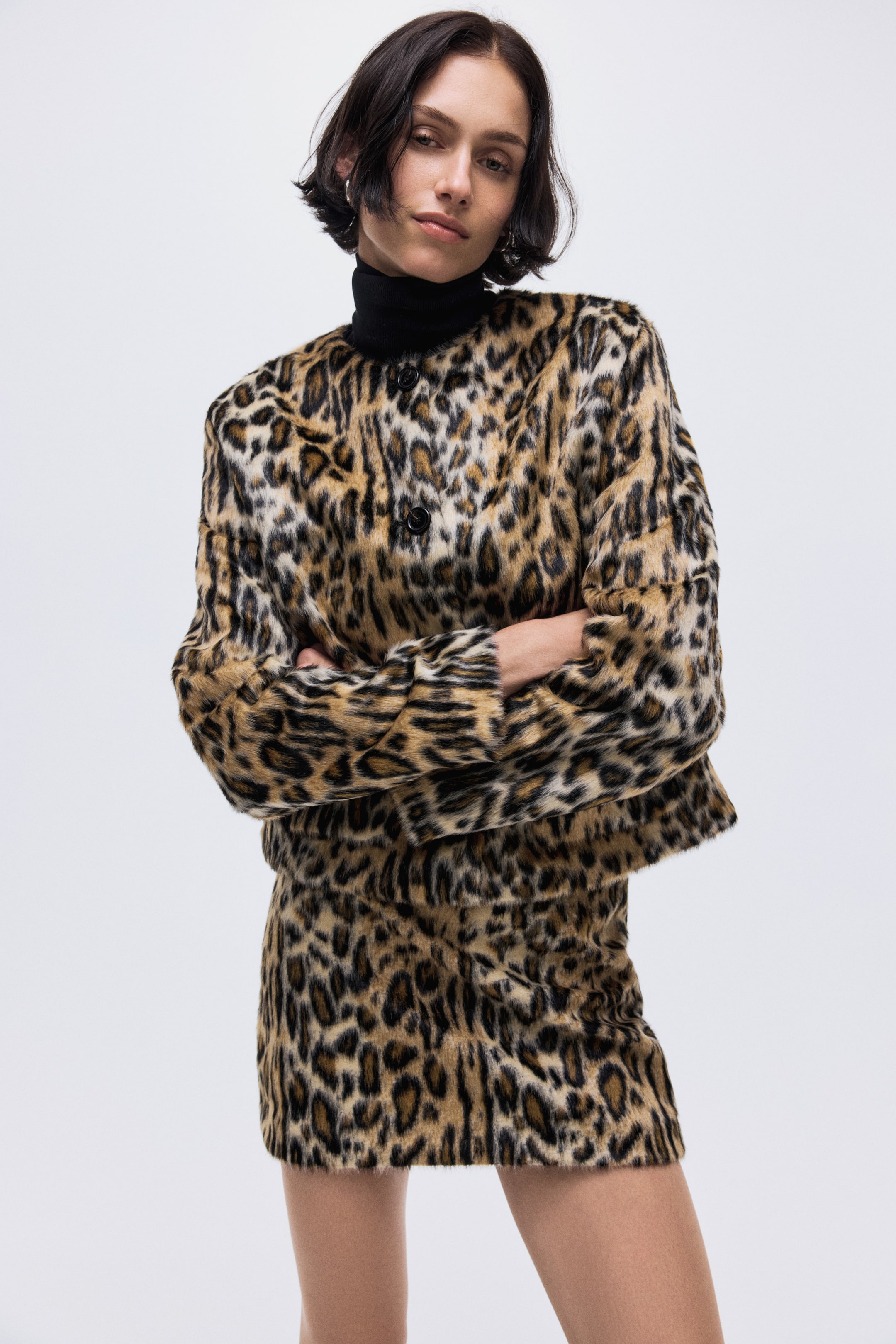 Collarless Jacket