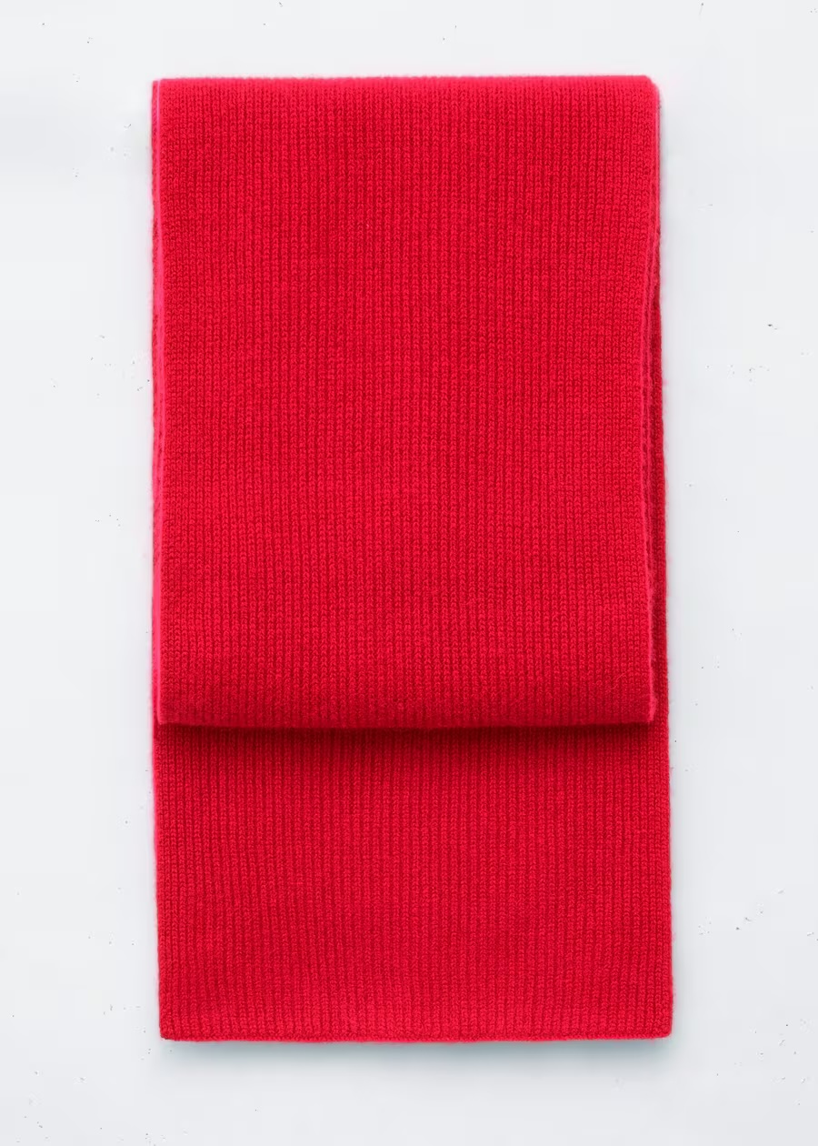 & Other Stories, Cashmere Knit Scarf - Black