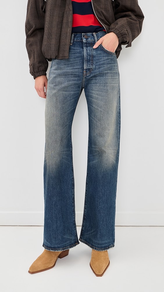 2021f Regular Fit Jeans - Mid Blue