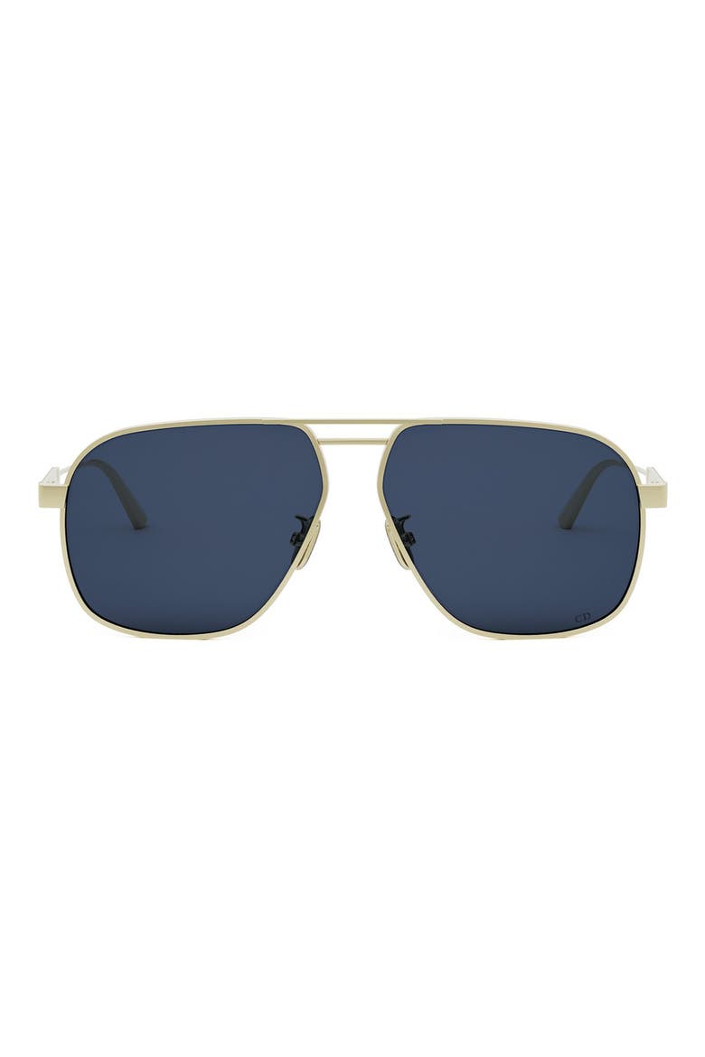 58mm Aviator Sunglasses