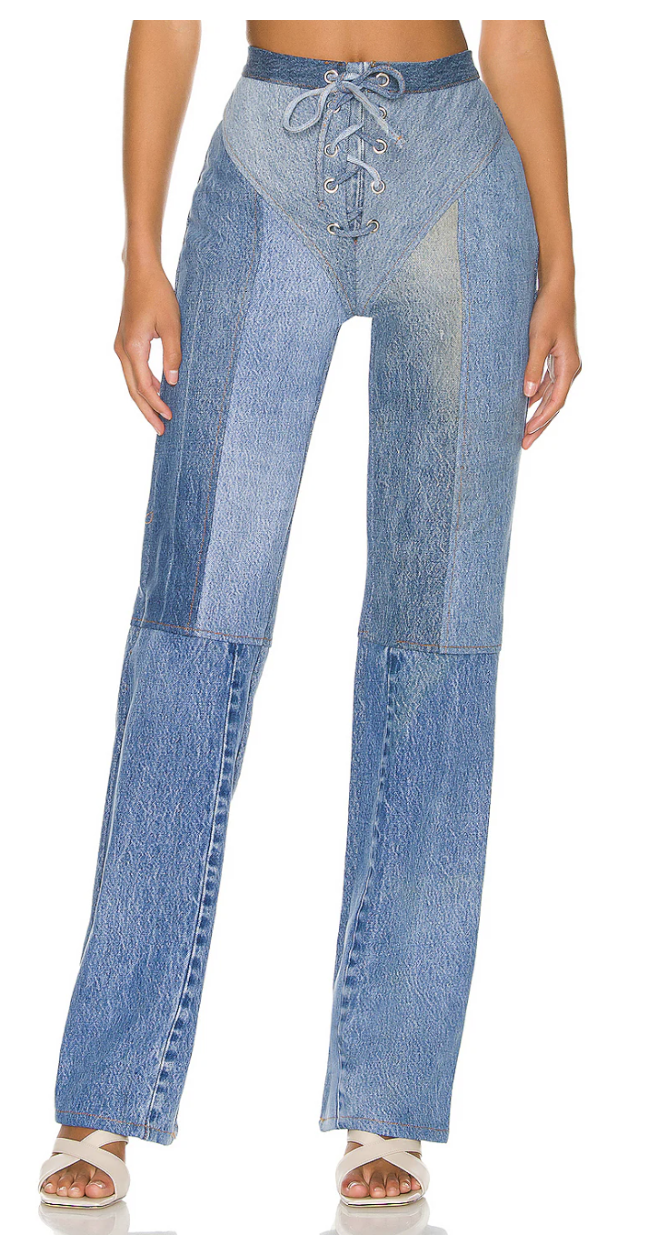 EB Denim , Lace Up Jeans