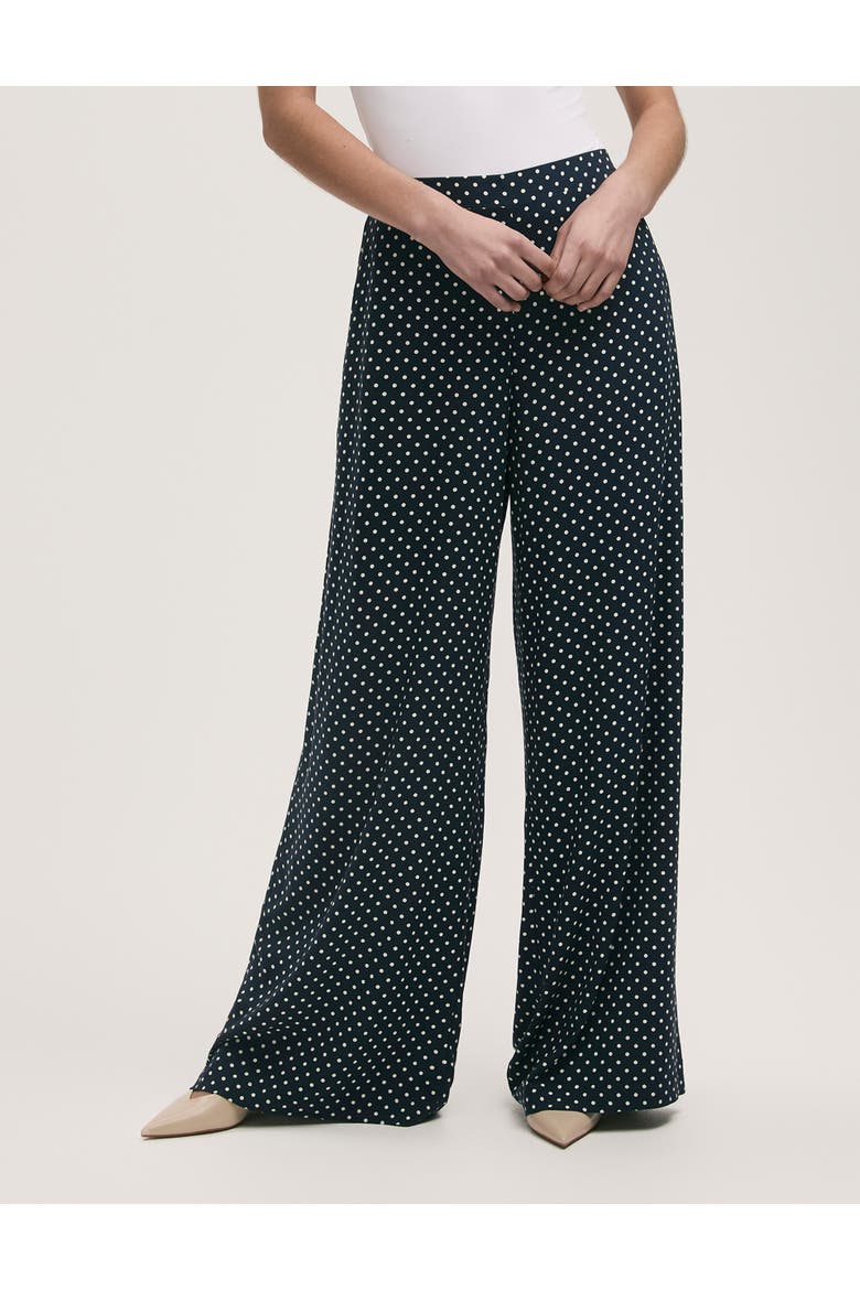 Nat Viscose Wide Leg Trousers