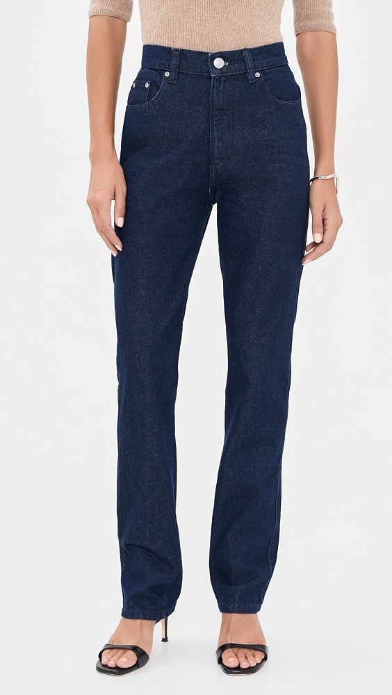 Cate Slim High Rise Jeans 32