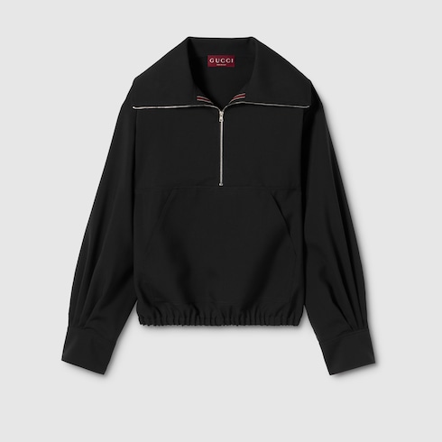 Wool Jumper With Gucci Detail