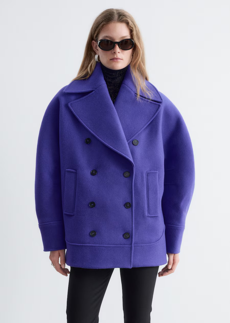 & Other Stories, Wide-Collar Peacoat