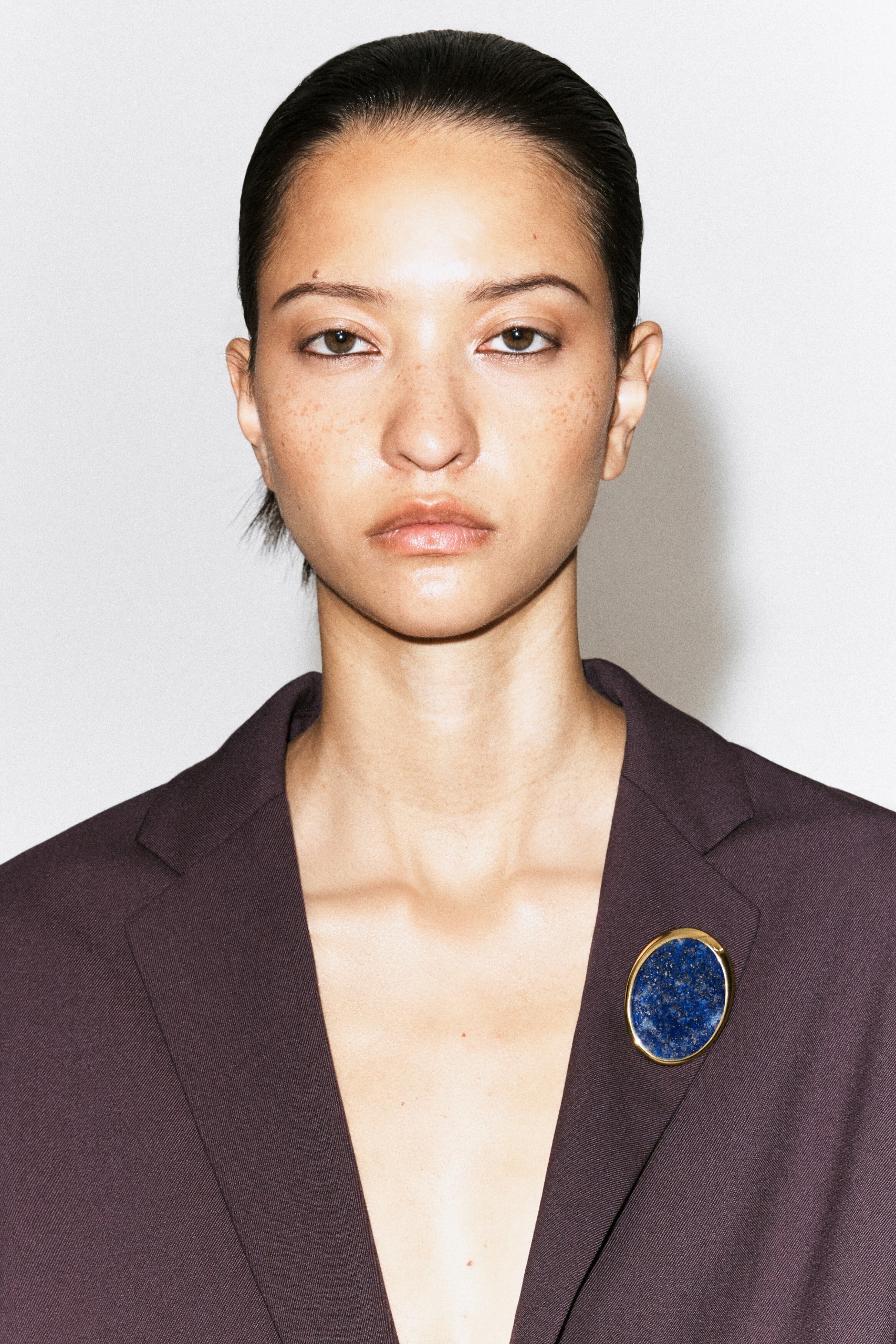 Lapis Lazuli Brooch