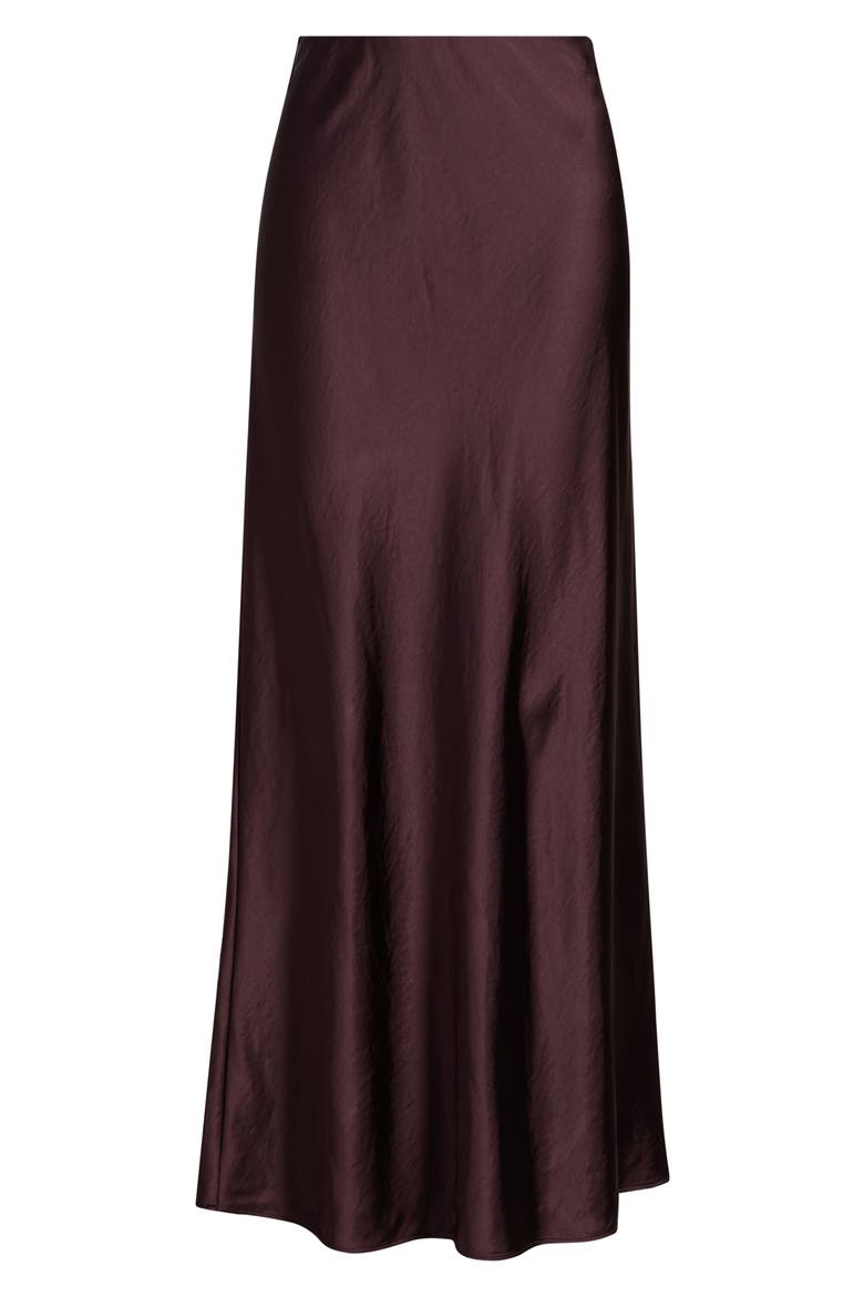 Satin Maxi Skirt