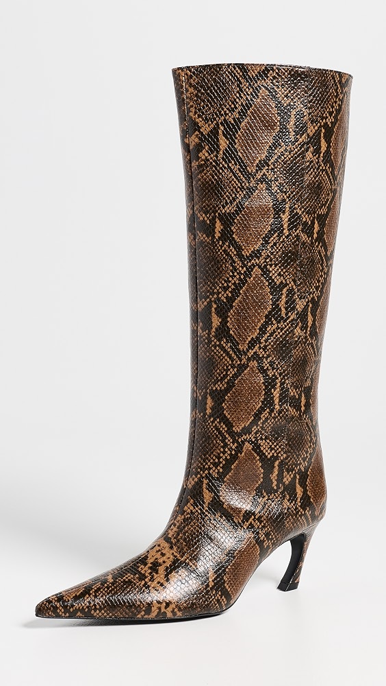 Lexi Mid Boots - Pecan Brown