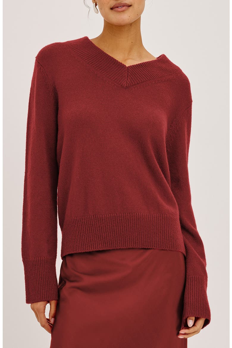 Lidya Cotton, Wool & Cashmere Sweater
