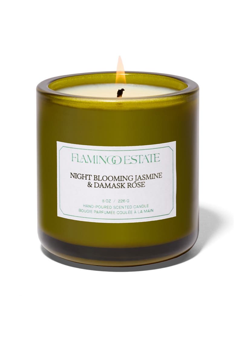 Night Blooming Jasmine & Damask Rose Candle