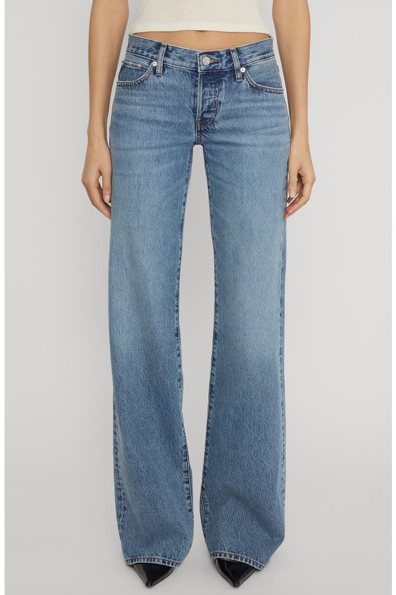X Amelia Gray the Gray Relaxed Bootcut Jeans