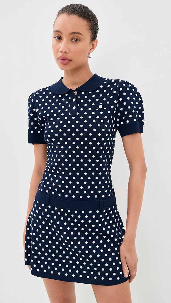 Tumi Sweater Dress - Navy Multi