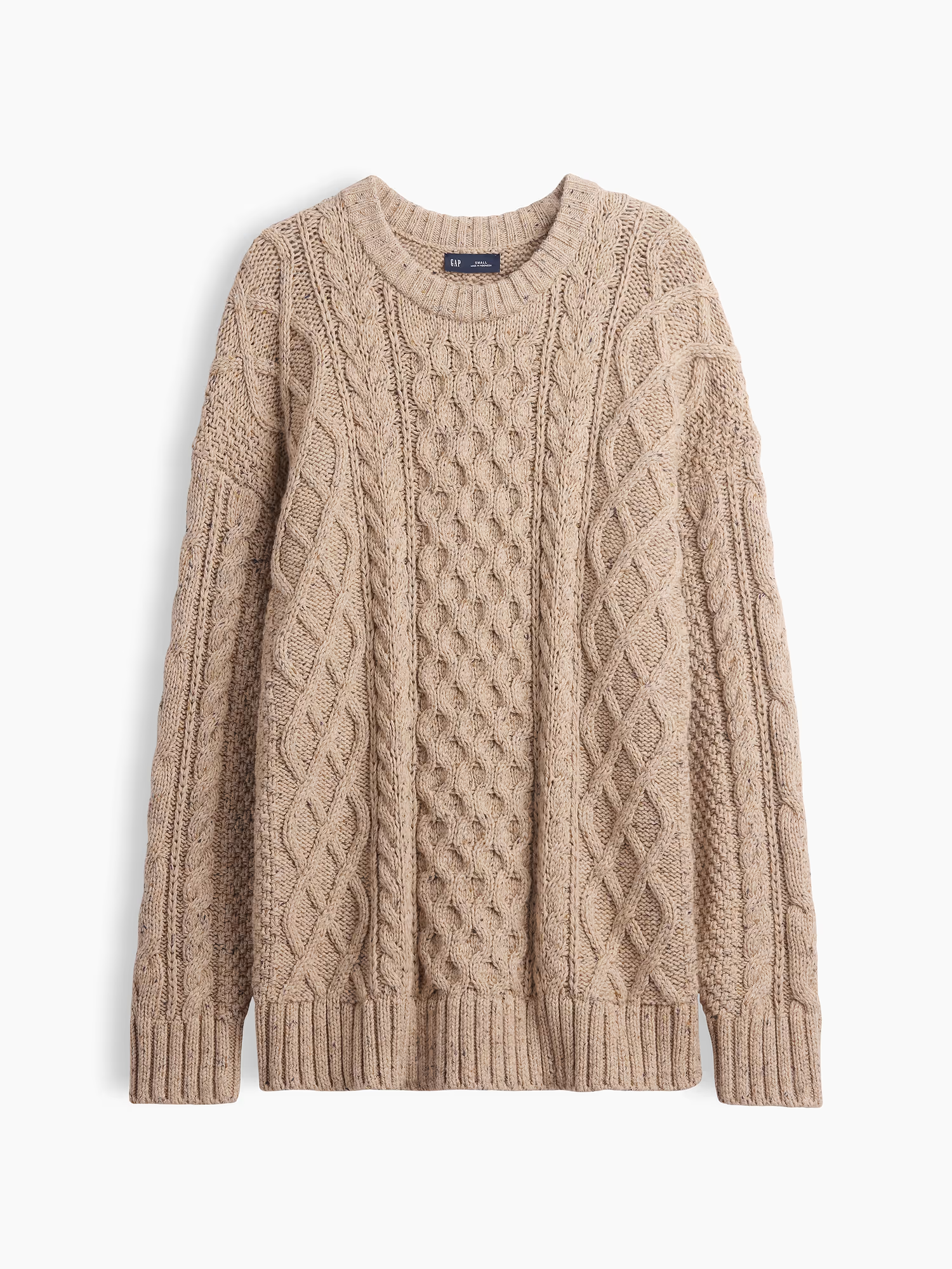 gap, Oversized Cable-Knit Sweater