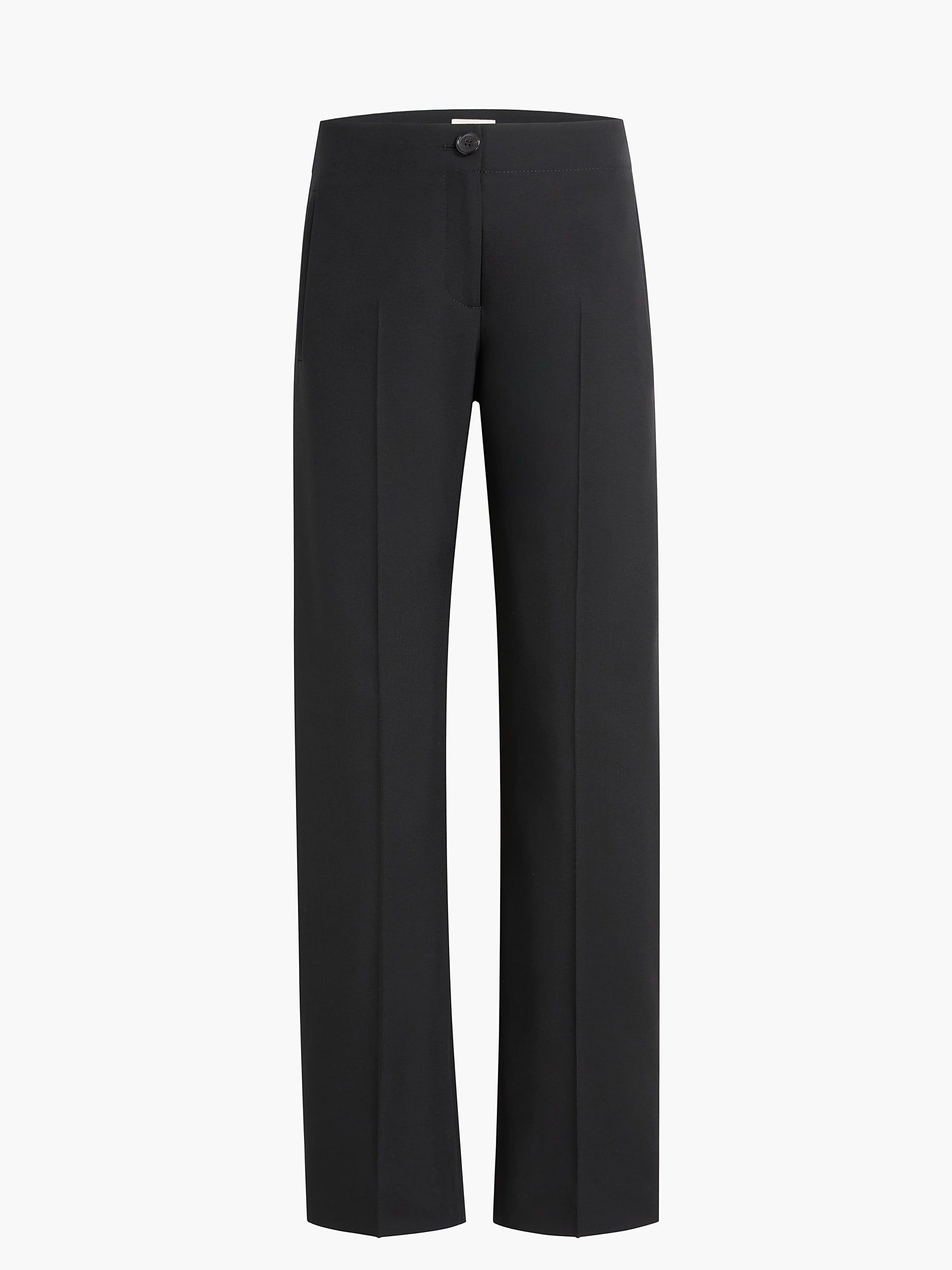 Mita Pant in Black Wool - 0 / Black / 100%virginwool