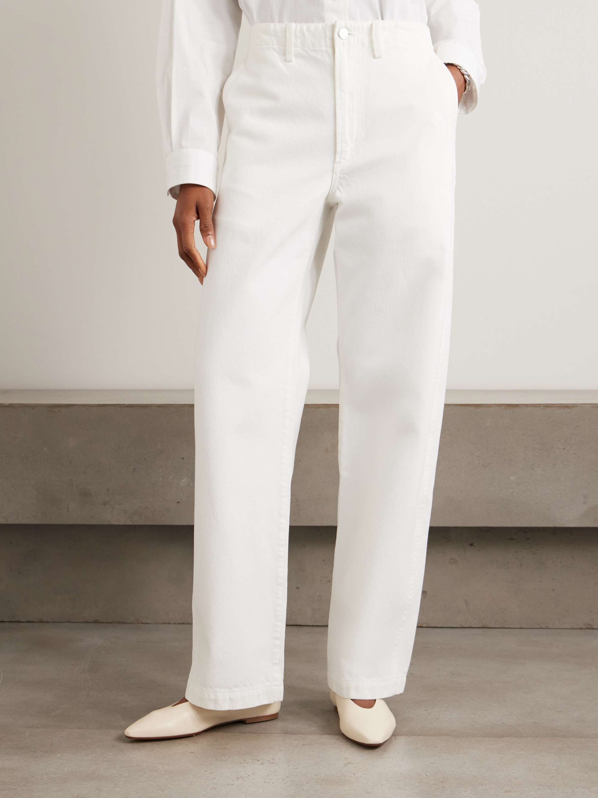 + Maria Mcmanus Trouser Wide Leg Mid-Rise Jeans