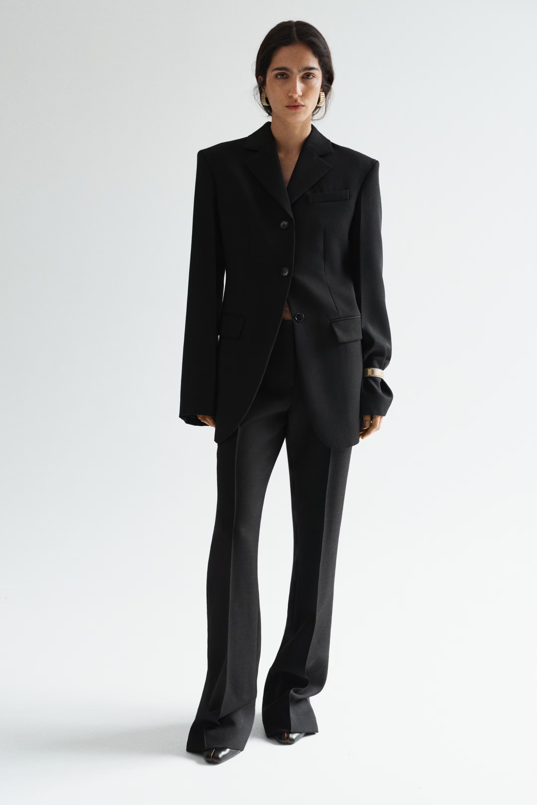 H&M, Single-Breasted Wool Blazer