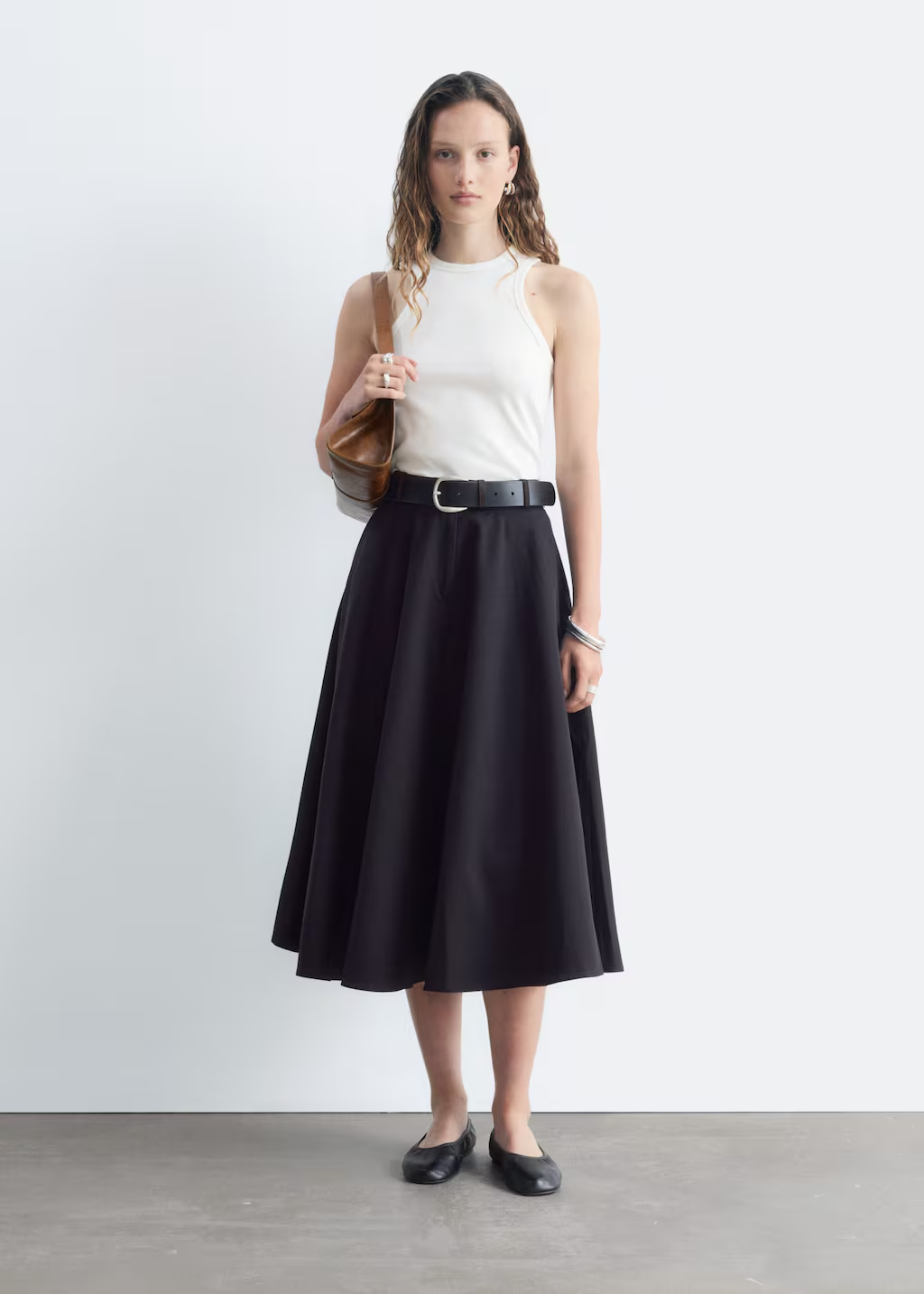 & other stories, Tailored Circle Cut Skirt