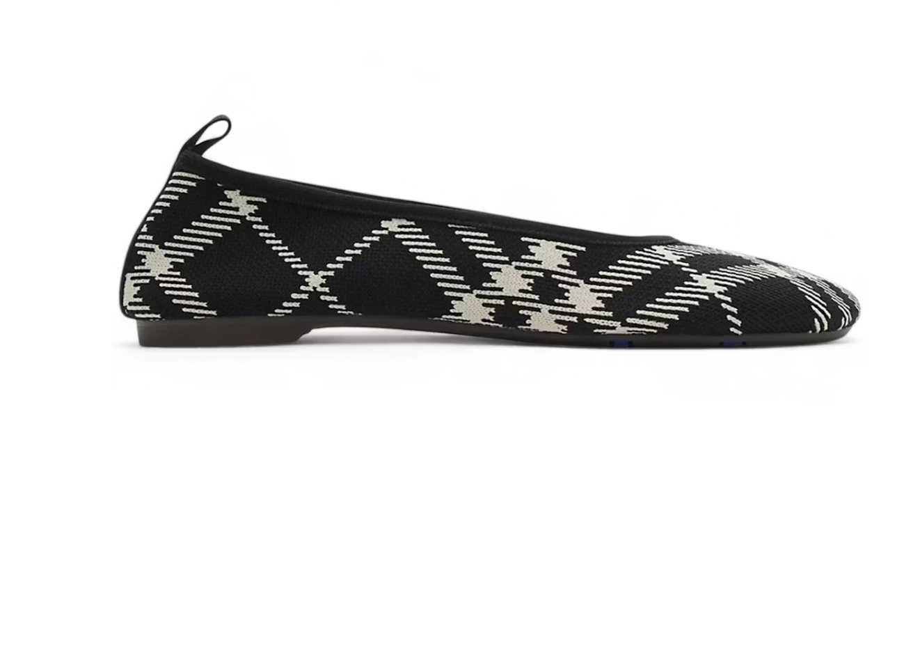 Burberry , Check Knit Baby Ballerina
