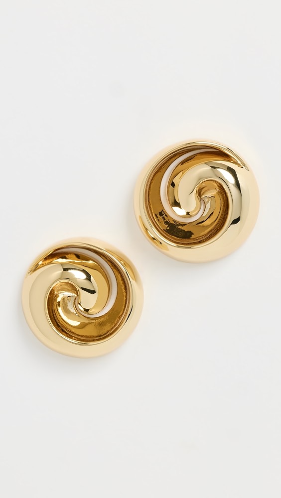 Renzo Earrings - High Polish Gold