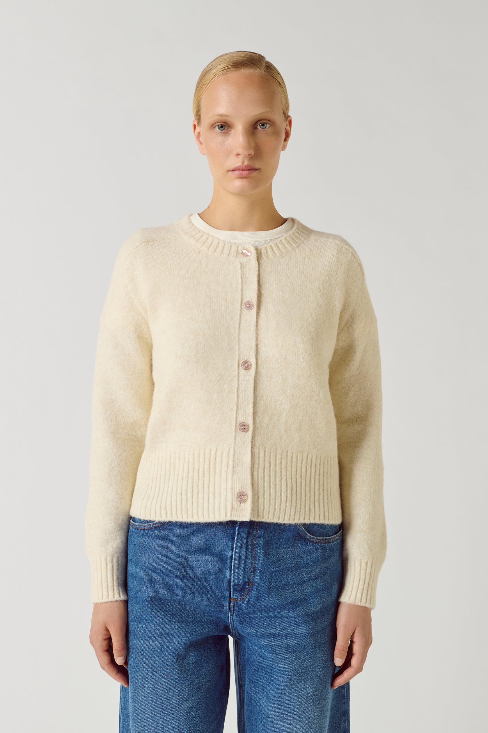 Lyne Ecru Cardigan