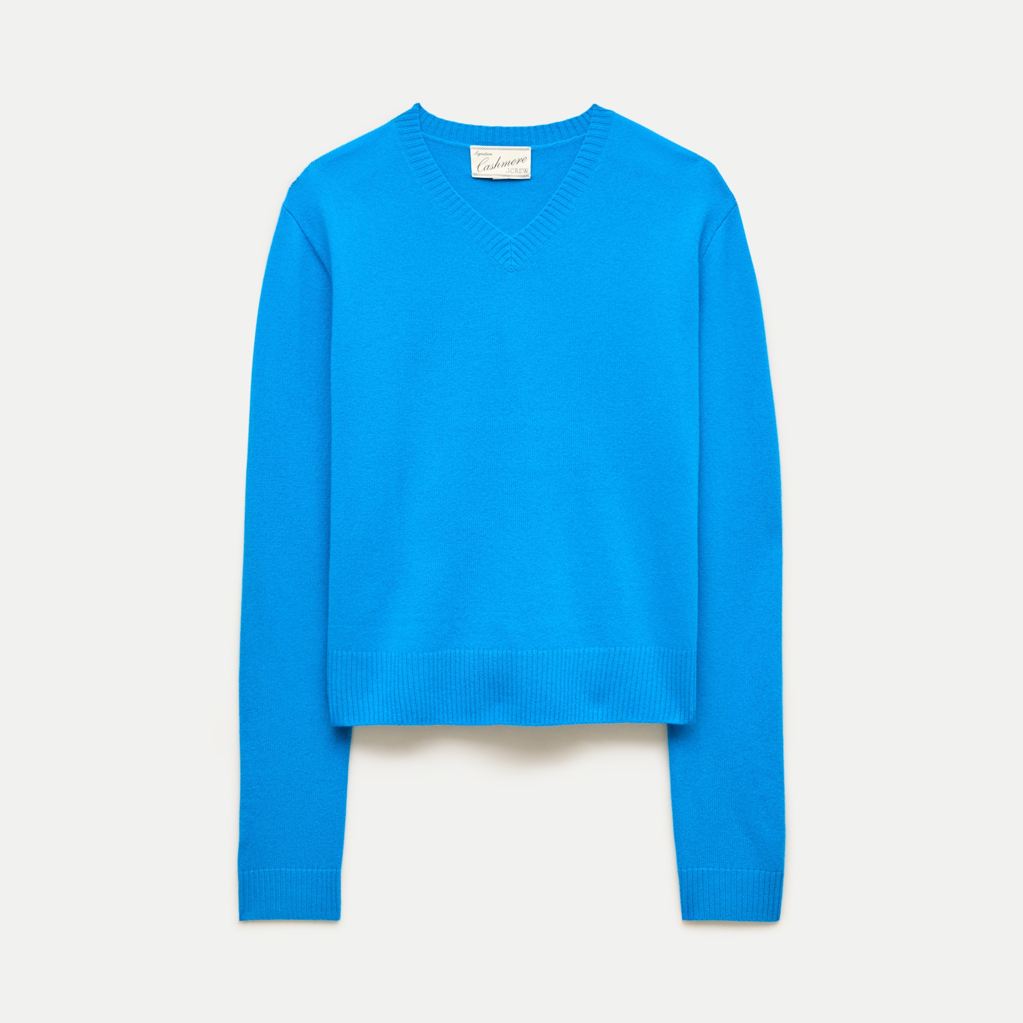 Cashmere High V-Neck Sweater