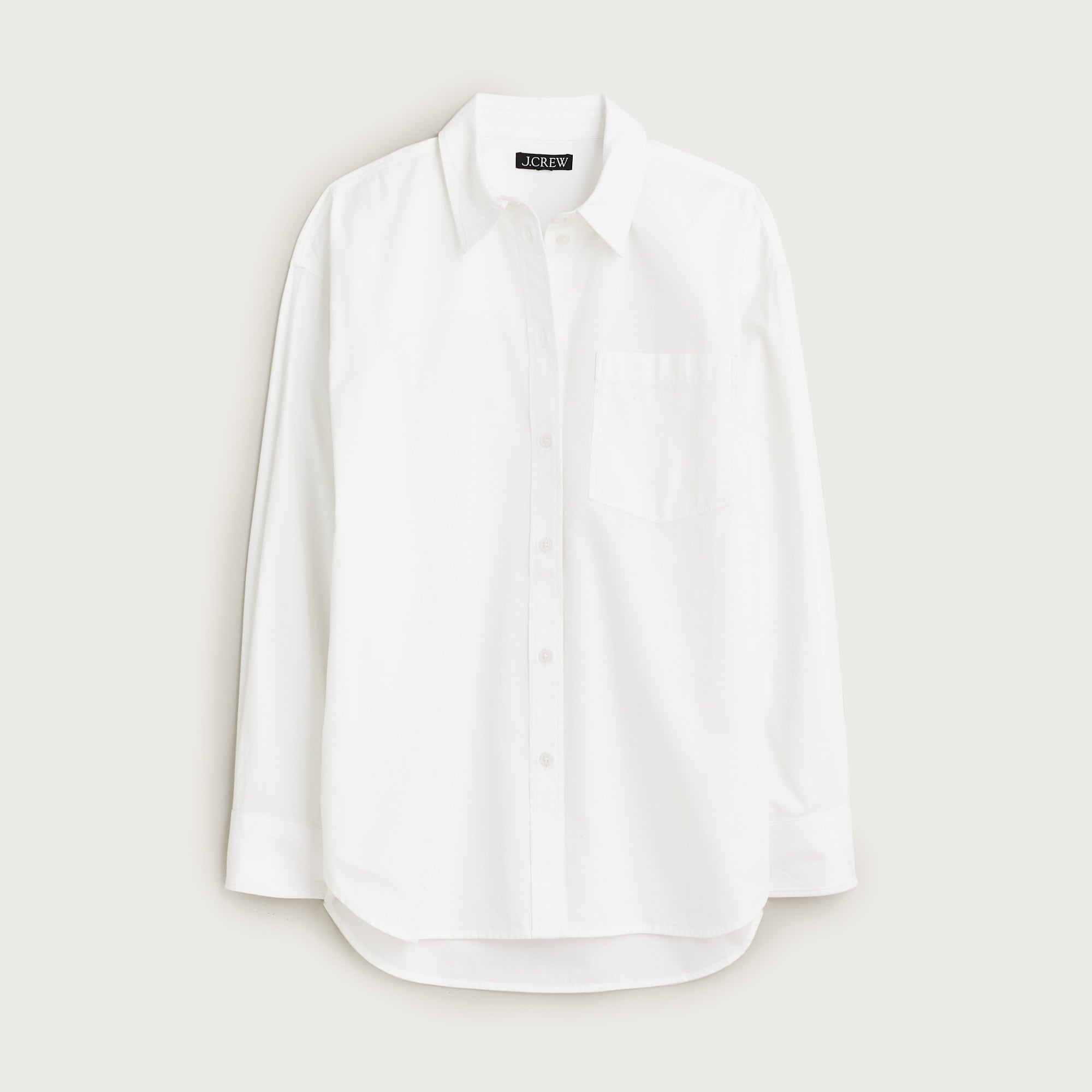 &Eacute;tienne Oversized Button-Up Shirt in Lightweight Oxford