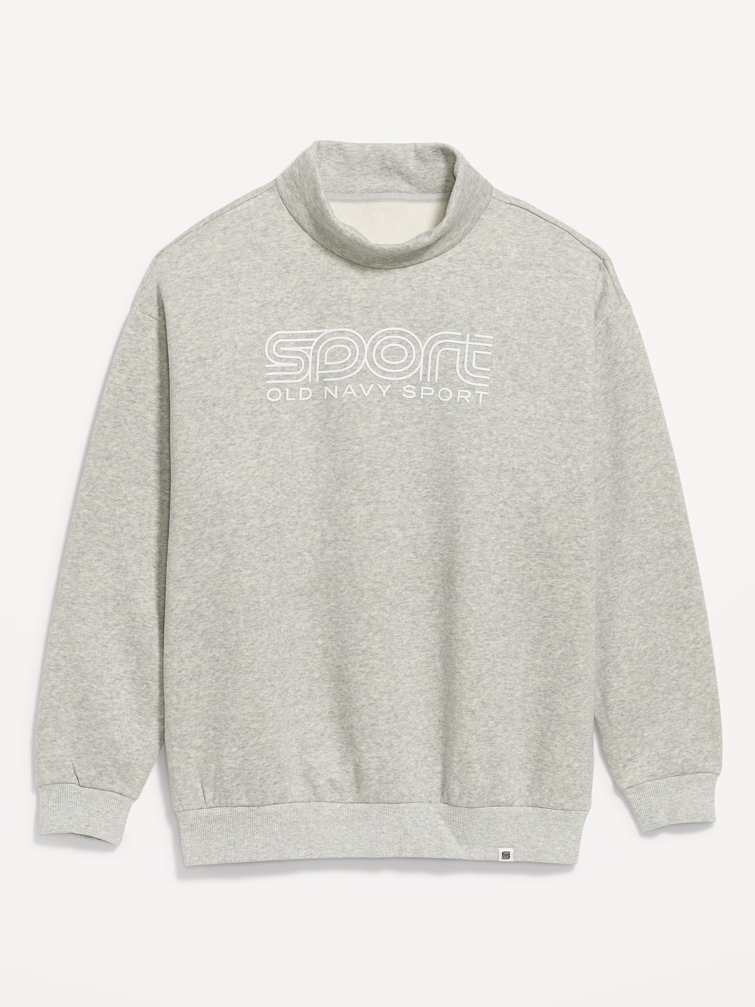 Old Navy, Baseline Fleece Mock-Neck Sweater