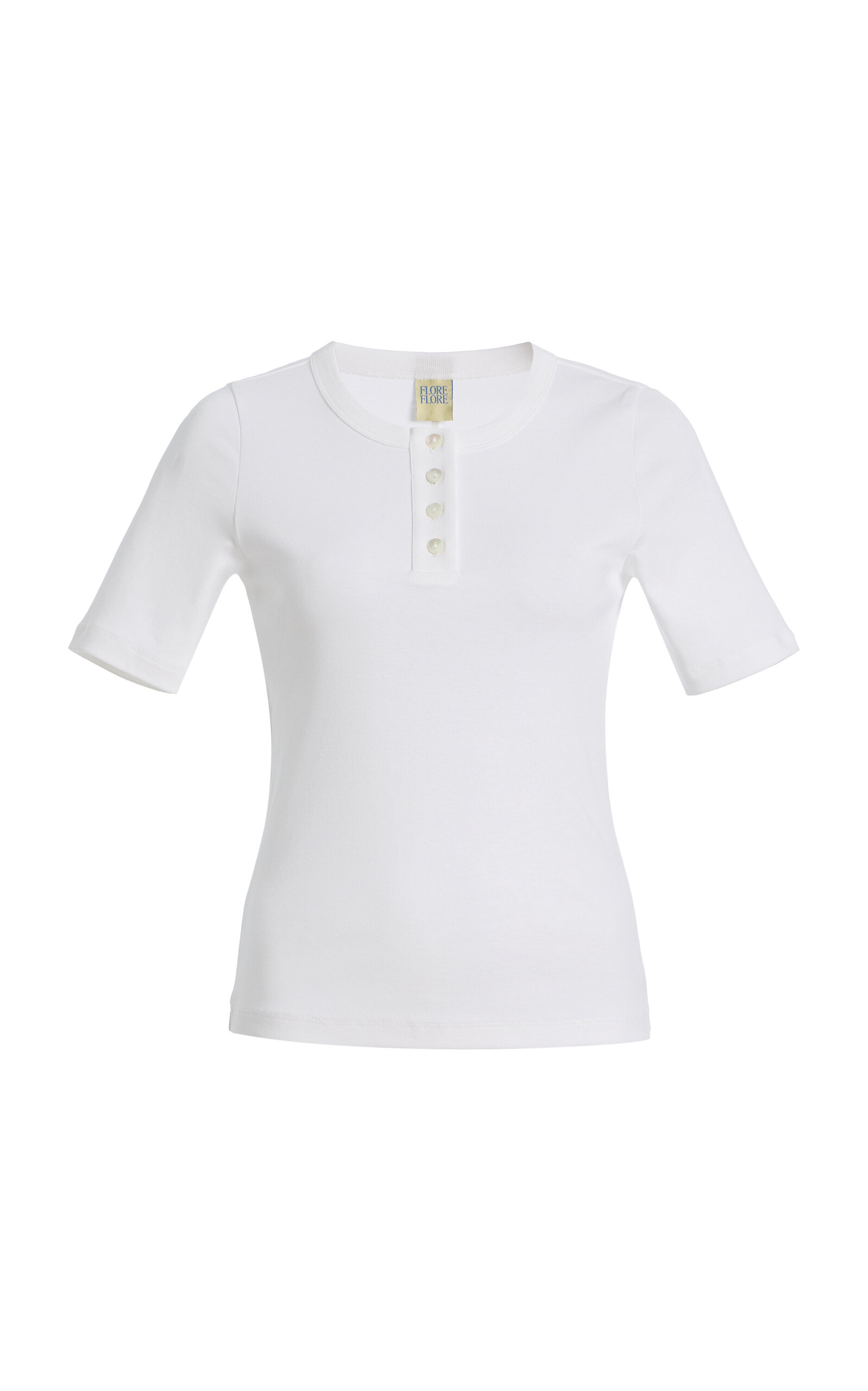 Jess Cotton Henley T-Shirt