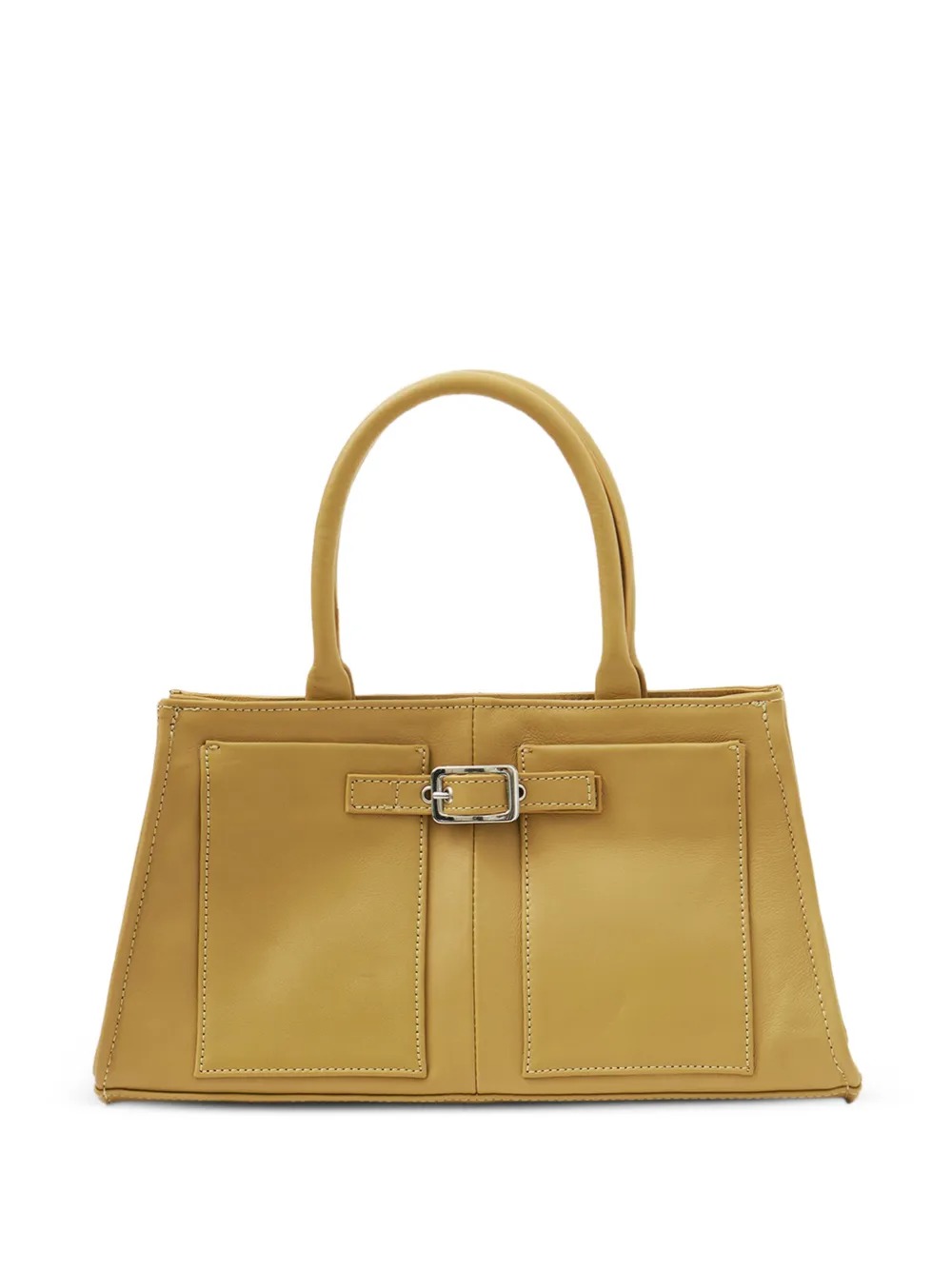 Gimaguas, Buckle-detail leather tote bag