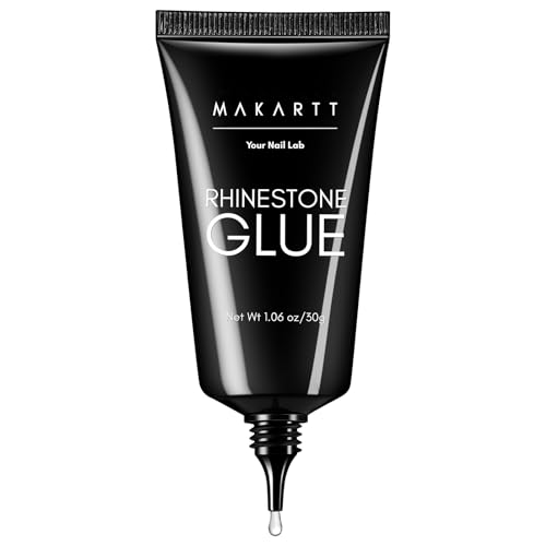 Makartt Rhinestone Glue for Nails: Super Strong 3d Gel for Nail Charms 30g