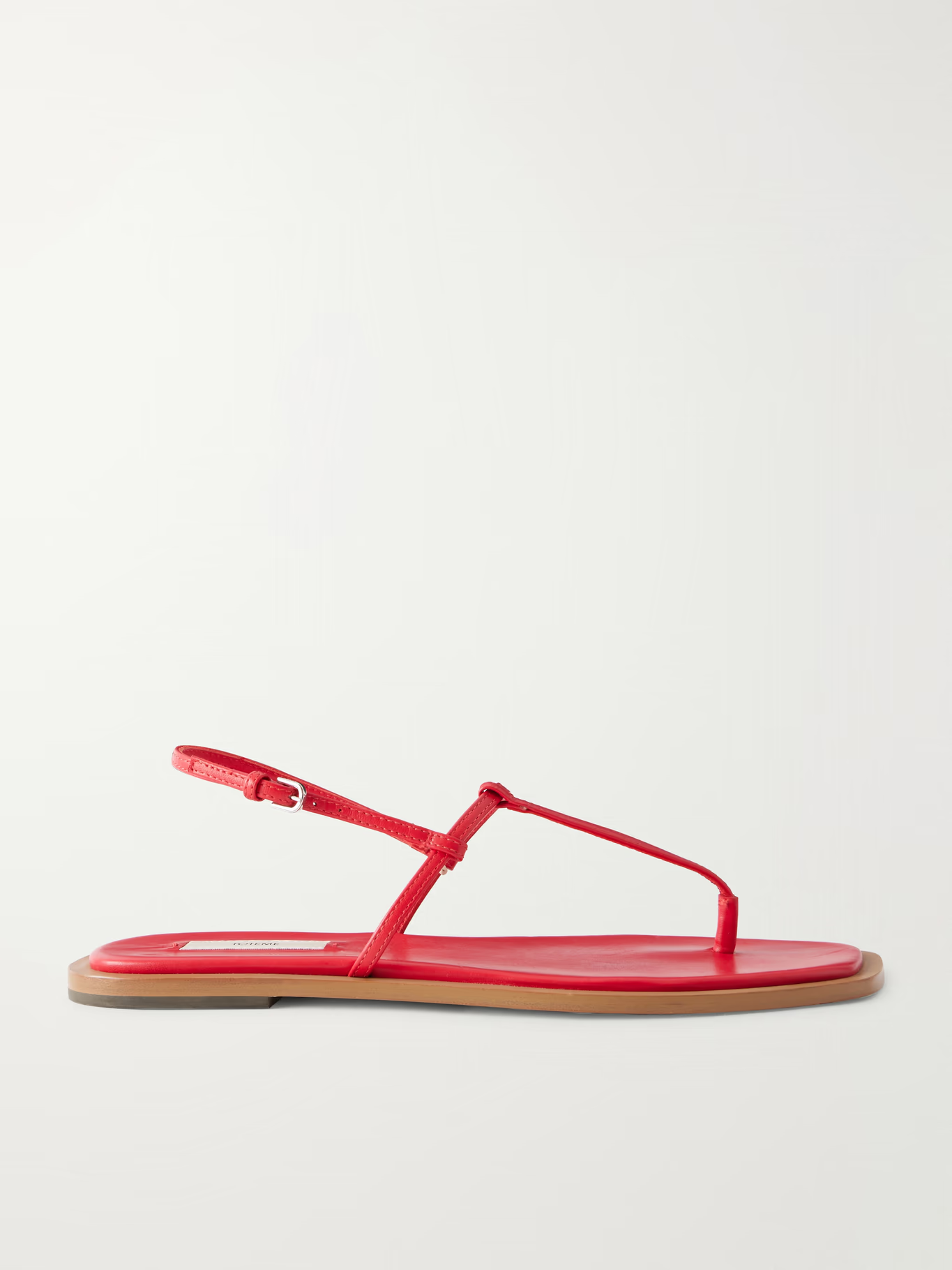 TOTEME , T-Strap Leather Flats