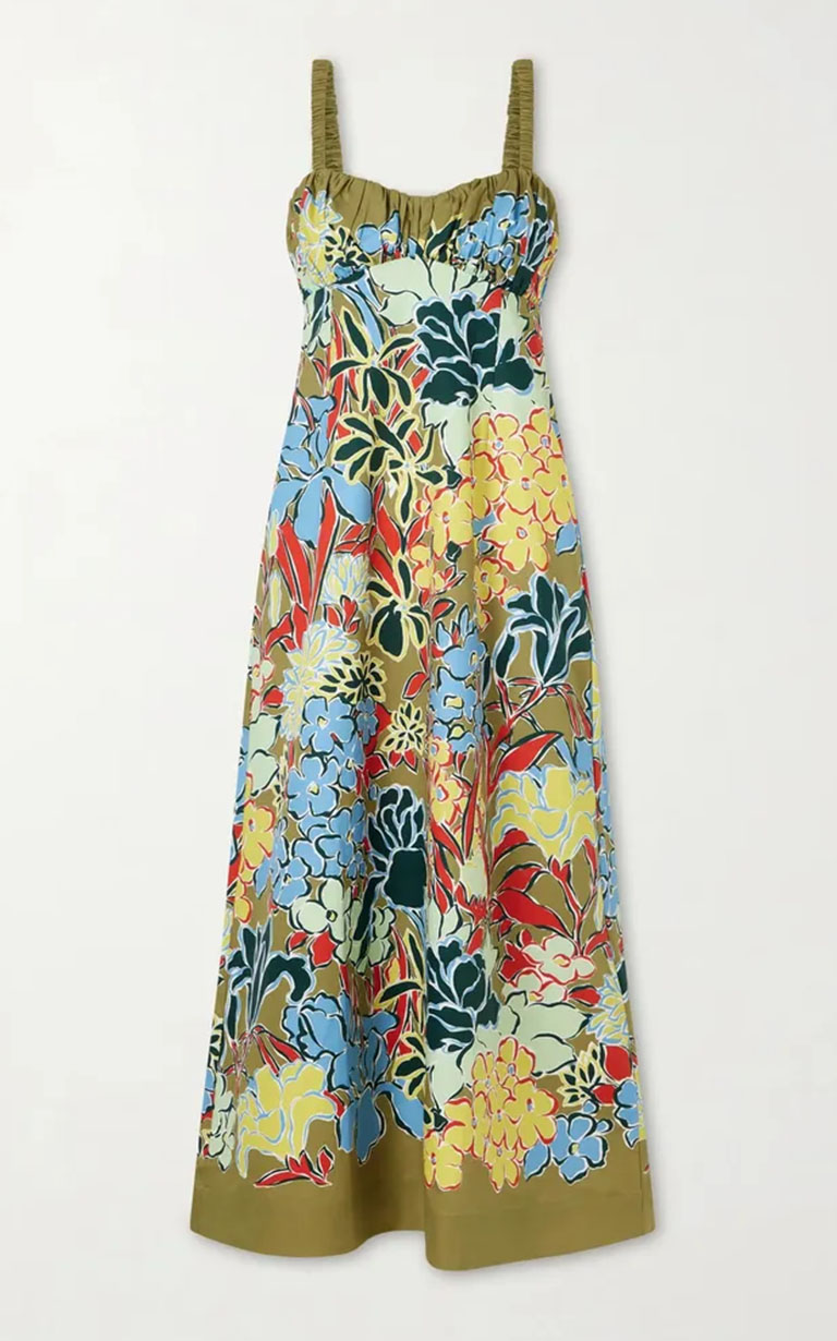 net-a-porter, Solstice Floral Dress