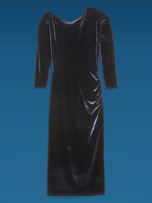 Old Navy X Altuzarra Off-The-Shoulder Velvet Maxi Dress