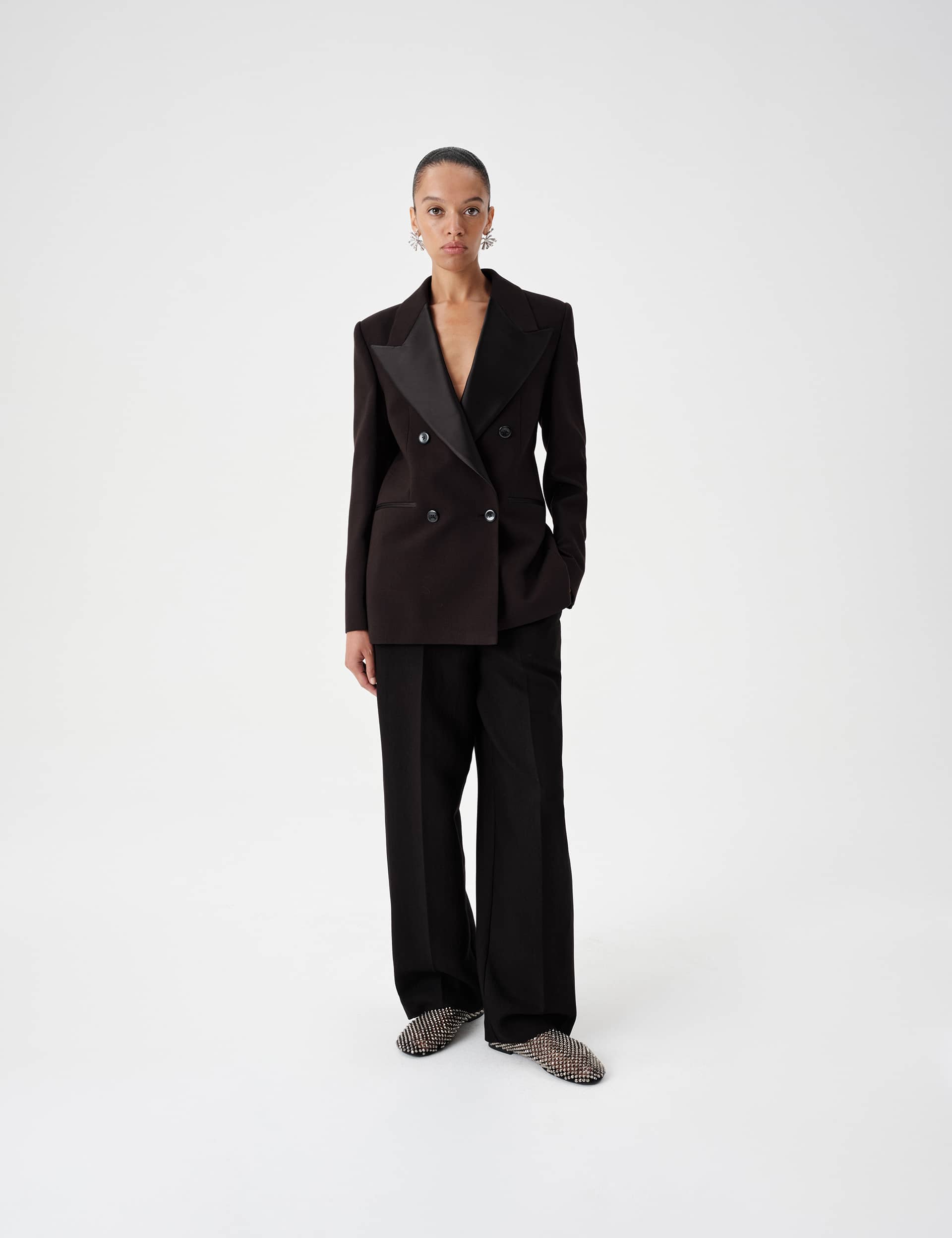 Peak Lapel Tuxedo Jacket