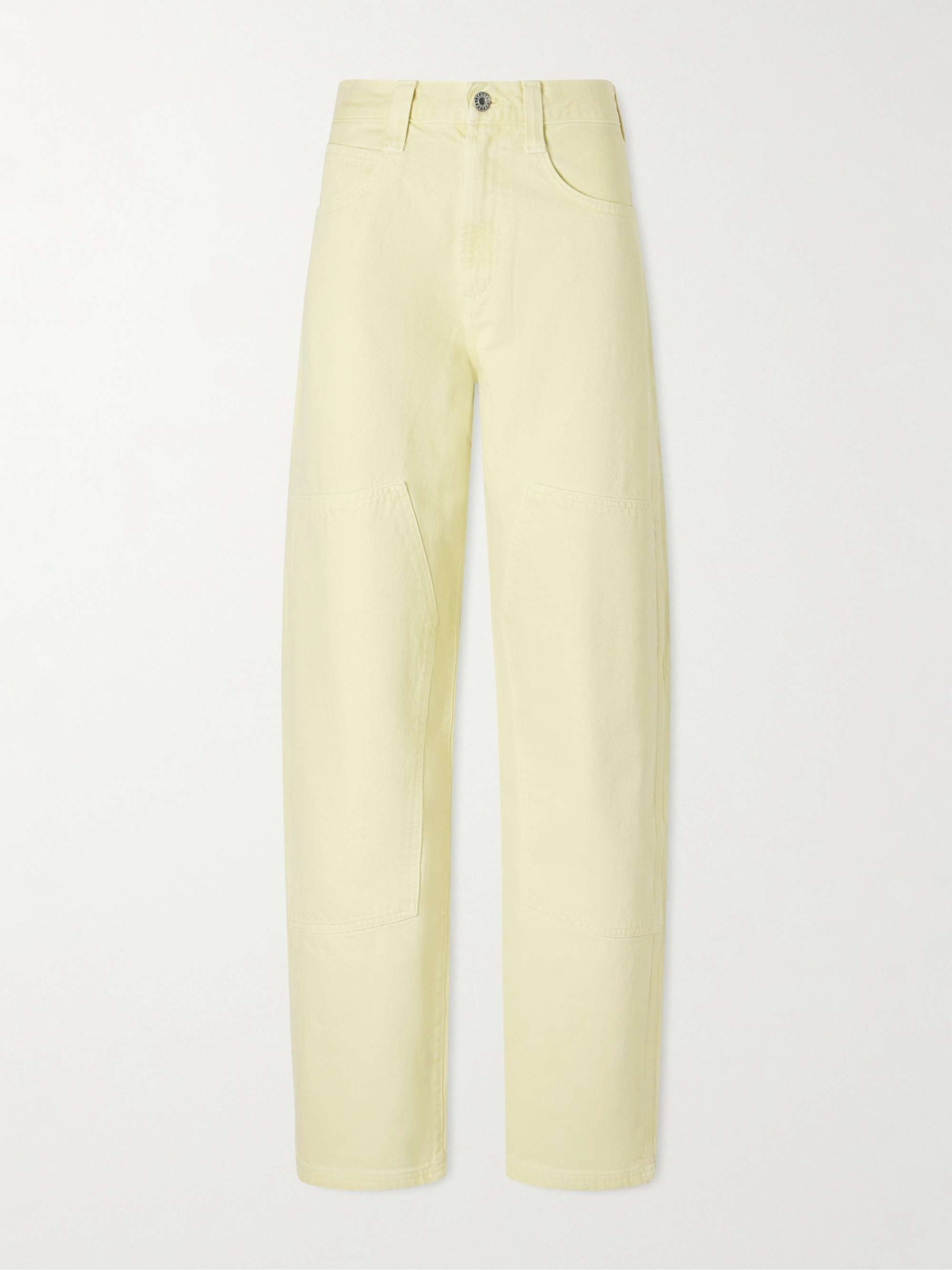 Laria Mid-Rise Wide-Leg Jeans