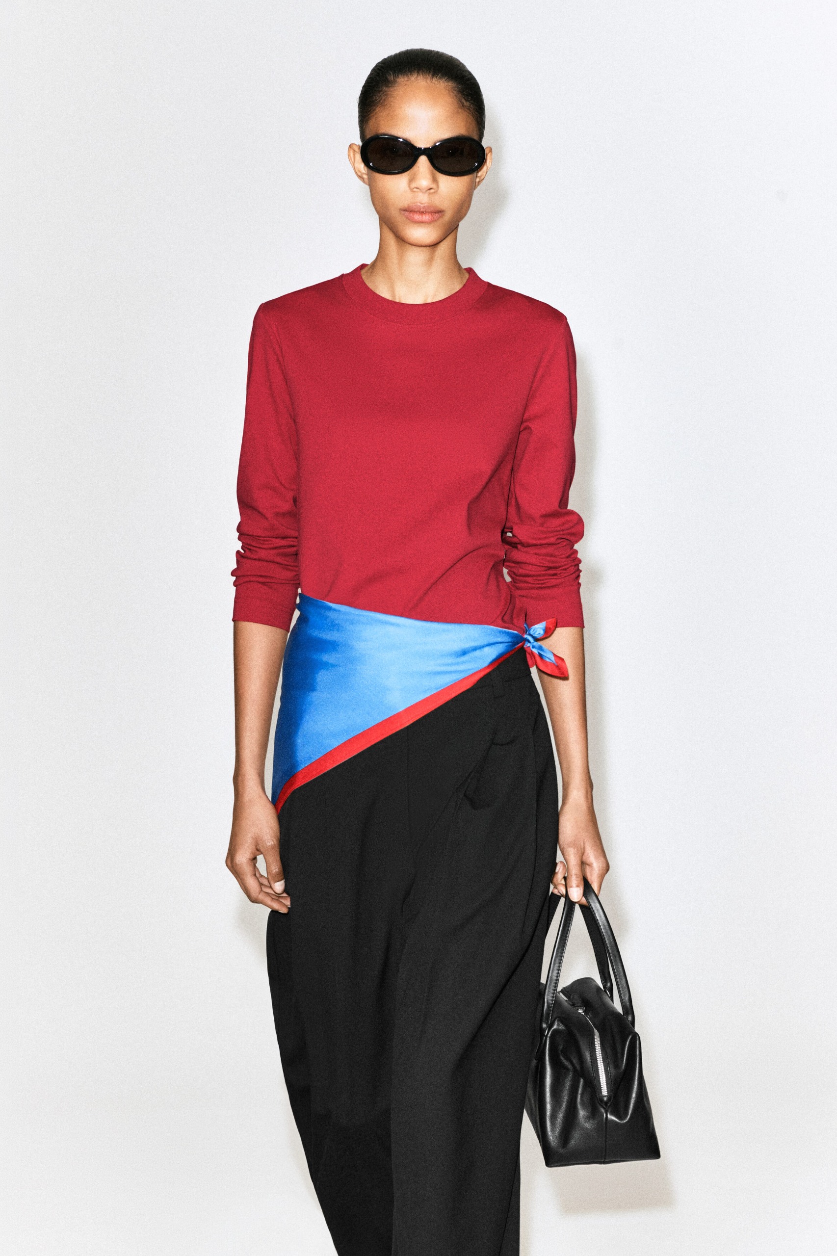 Clean Cut Long-Sleeved T-Shirt