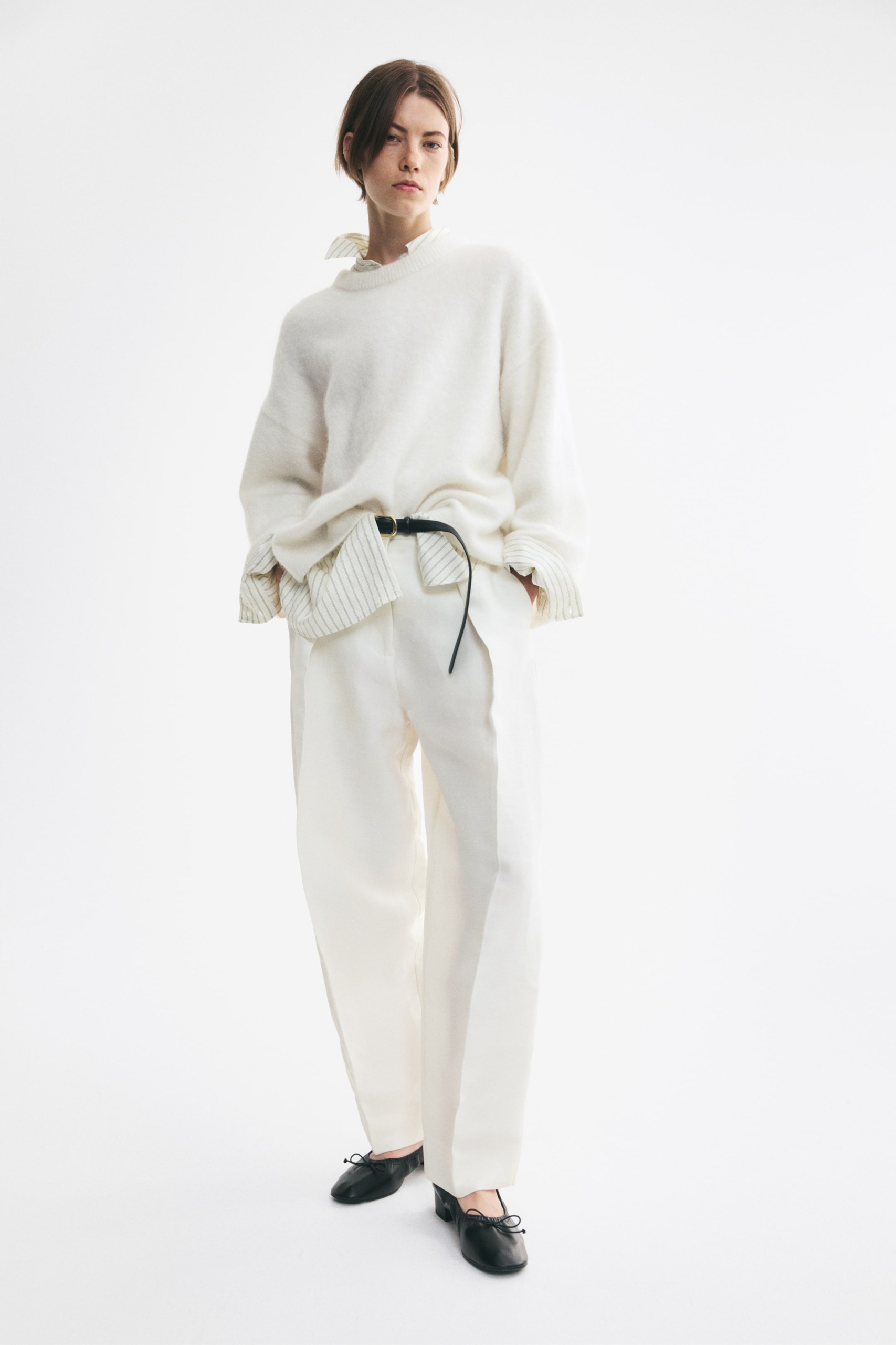 Oversized Mohair-Blend Jumper