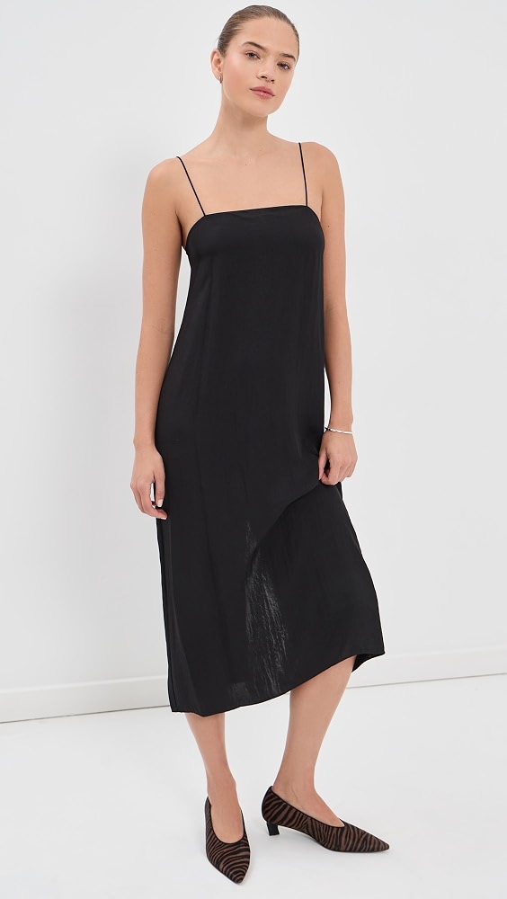 Slip Cami Dress - Black