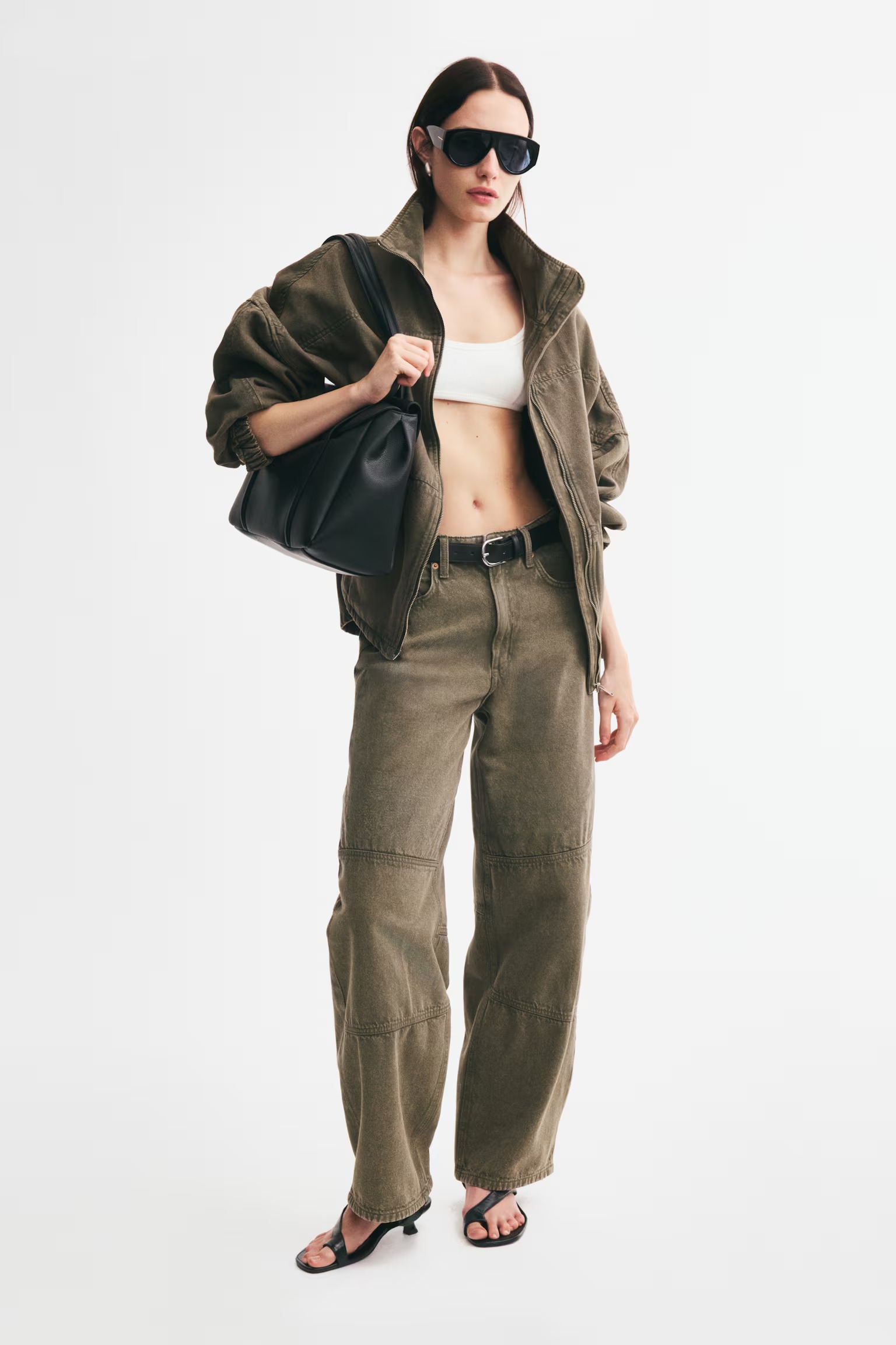 H&M, Barrel High Waist Jeans