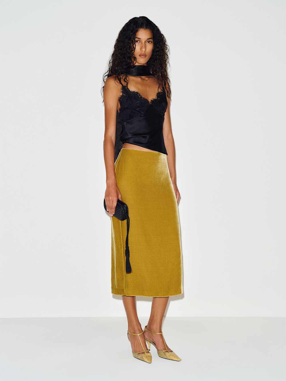 Helen Velvet Skirt