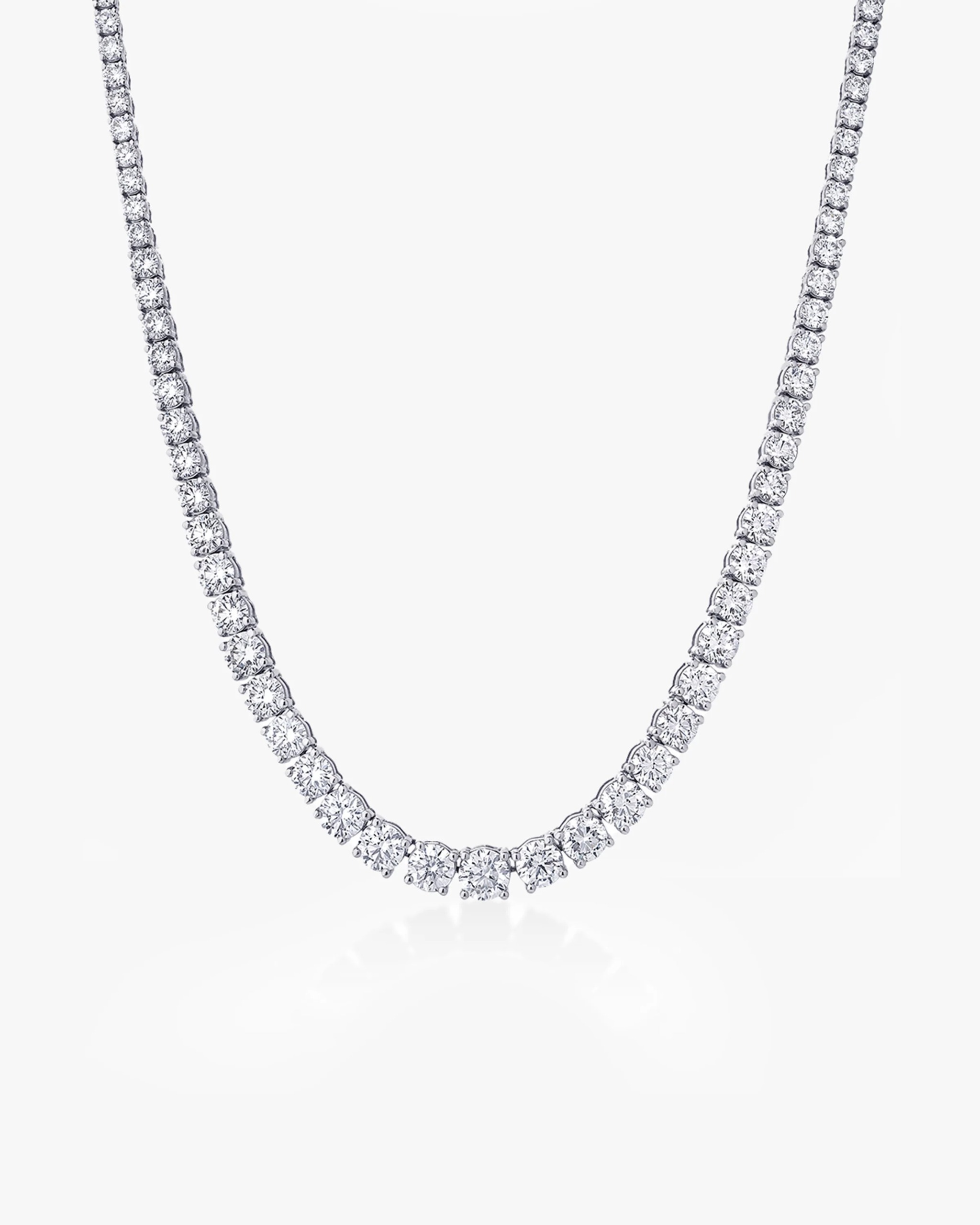 Steph Mazuera, Romy Riviere Graduated Tennis Necklace