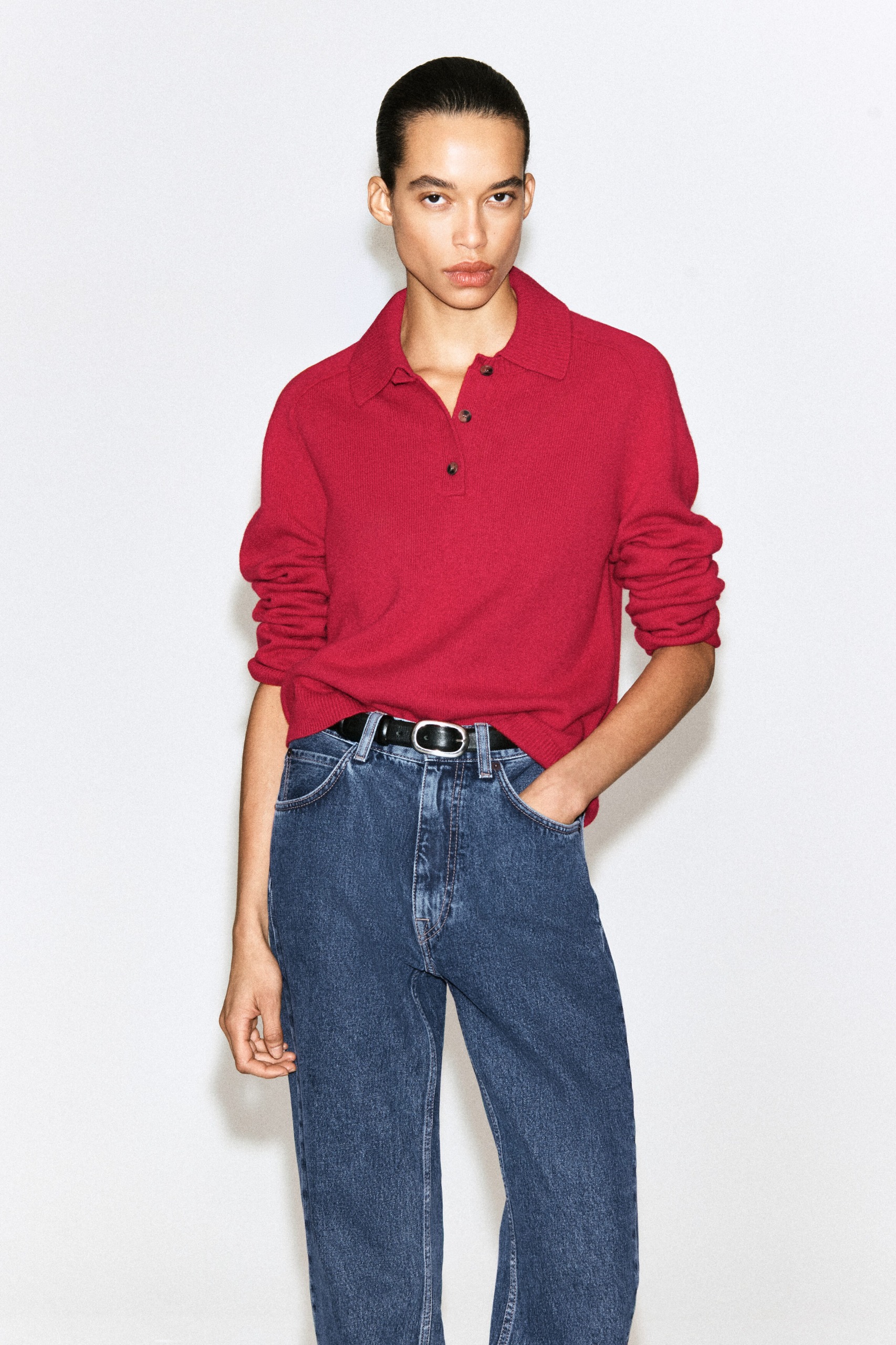 Merino Wool Polo Shirt