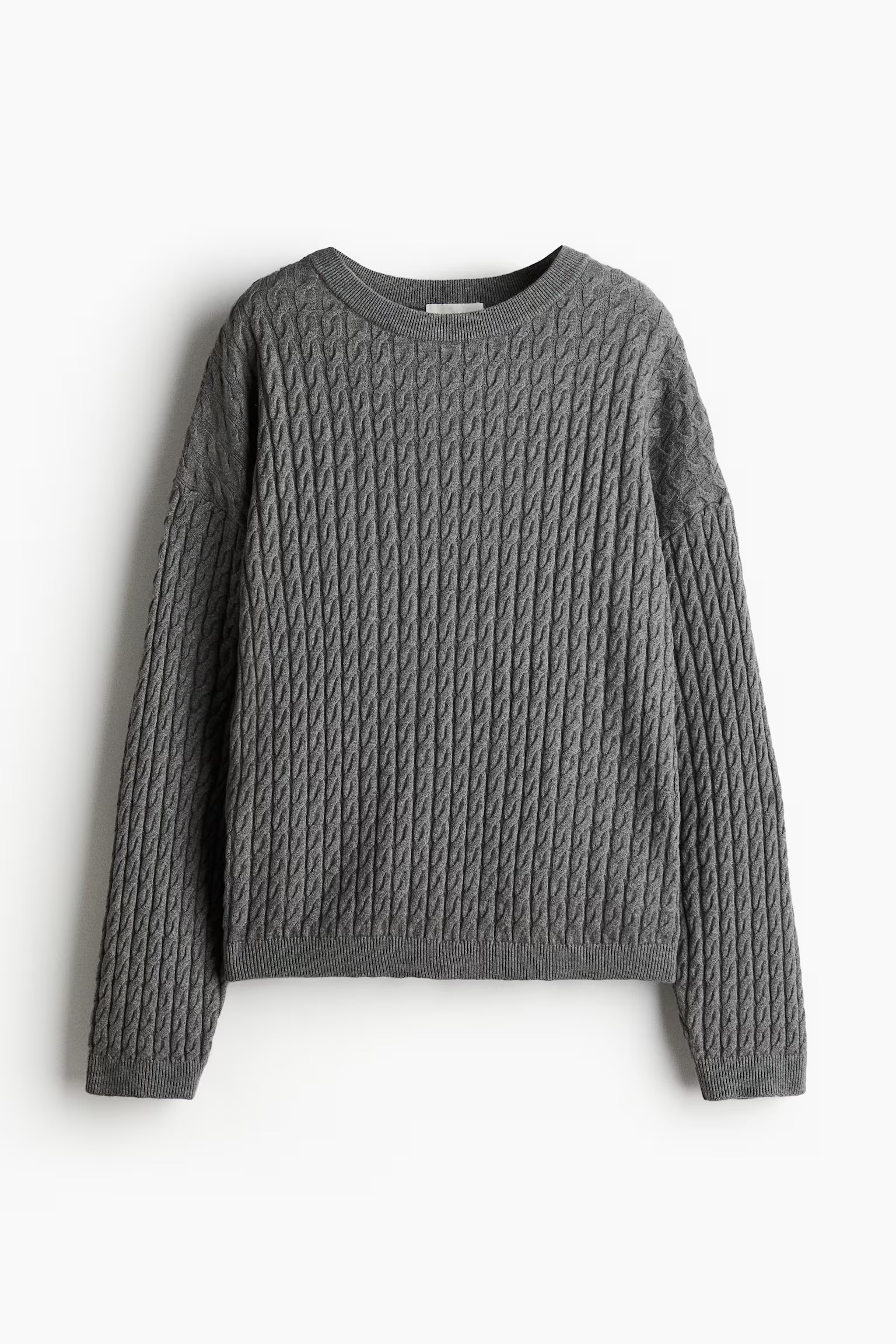 H&M, Cable-Knit Cashmere-Blend Jumper