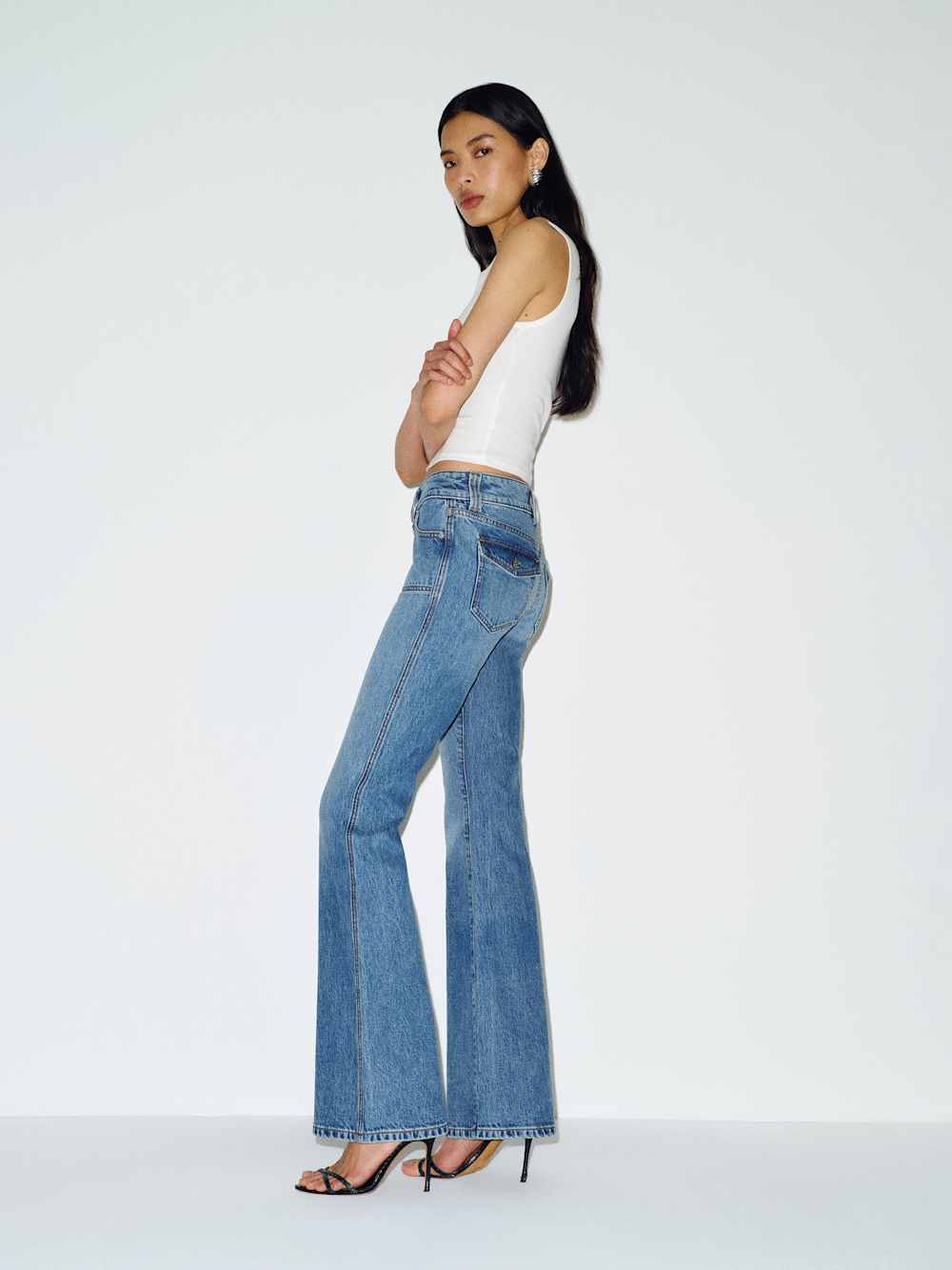 Colie Stretch Low Rise Bootcut Jeans