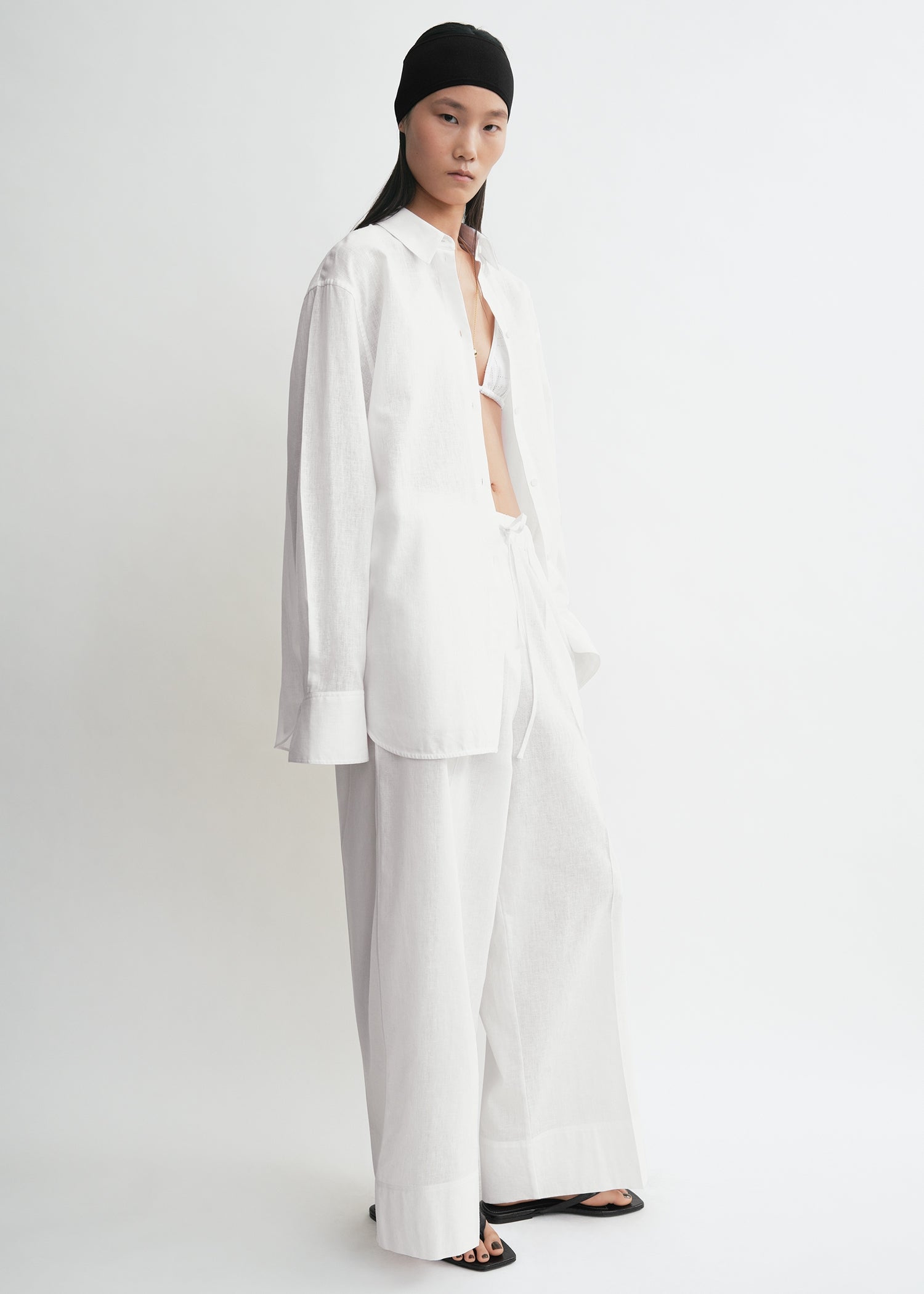Oversized Summer Shirt White - 30