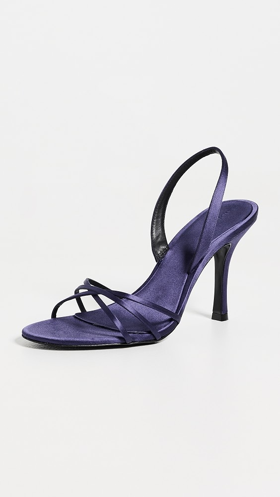 Nash Heeled Sandals - Regal Satin